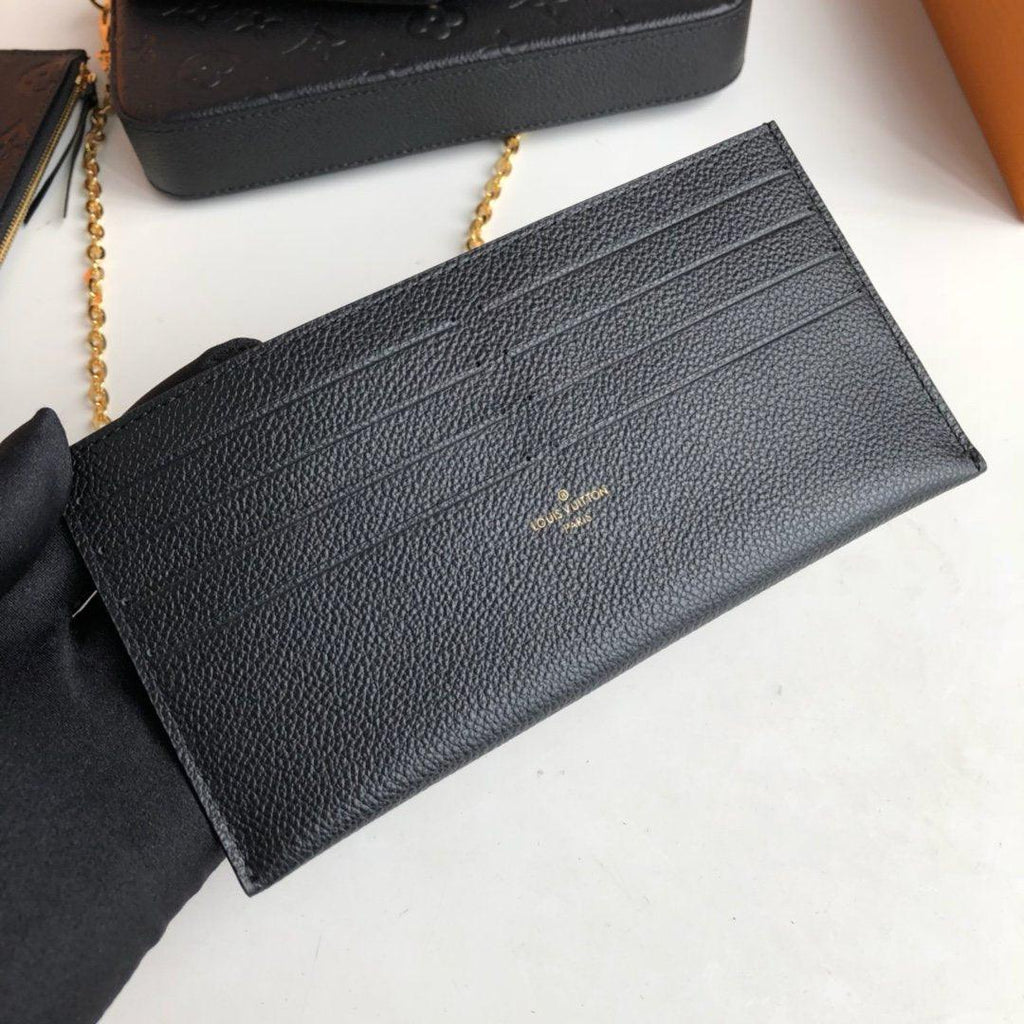 Louis Vuitton fÃƒÆ’Ã‚Â©licie pochette Black