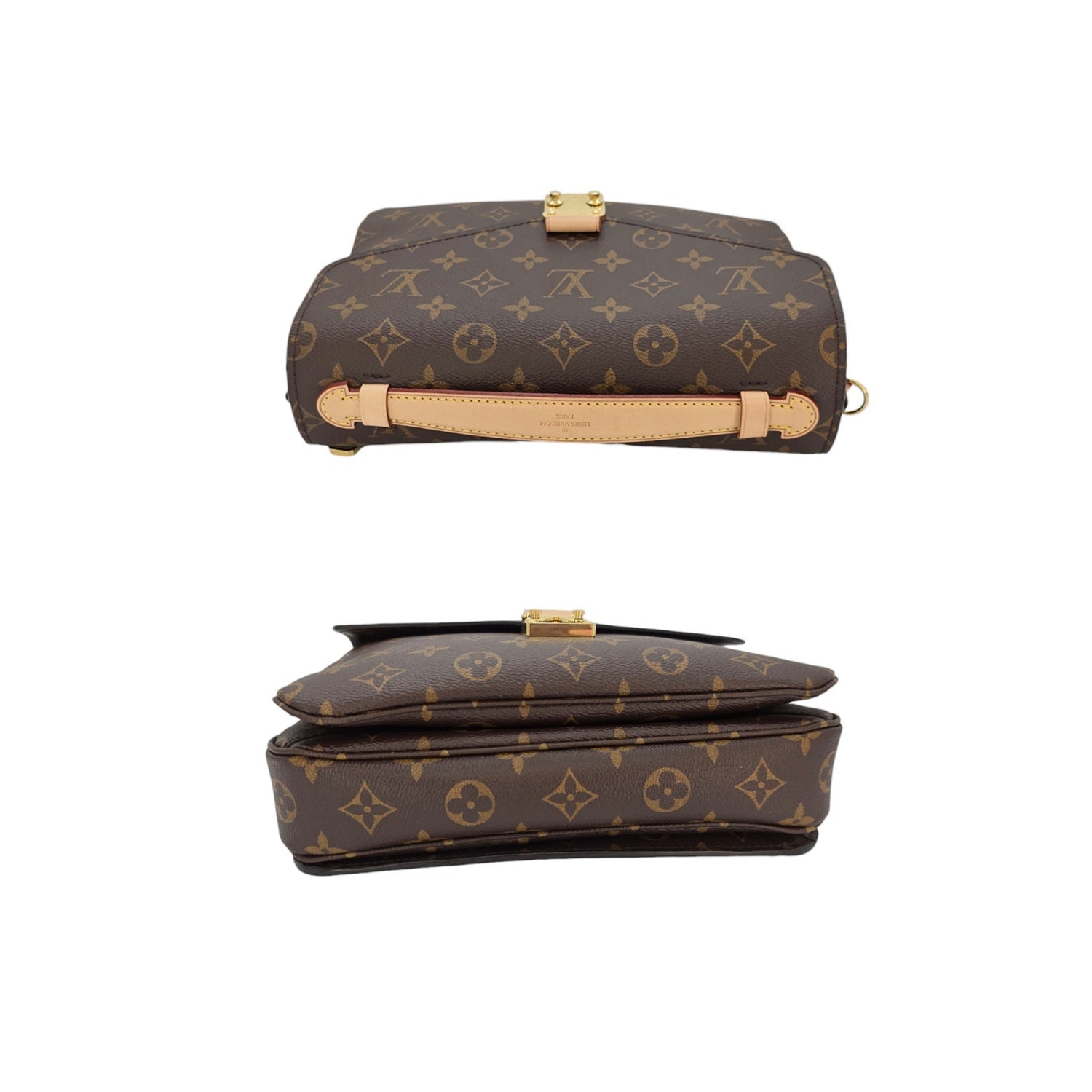 Louis Vuitton 2019 Monogram Canvas Pochette Metis Handbag