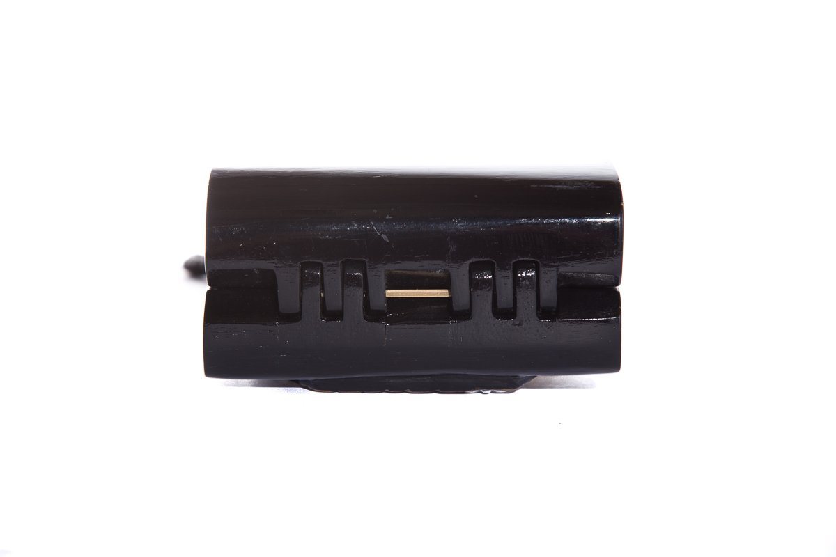 Timmy Woods Handmade Black & Gold Shoulder Bag