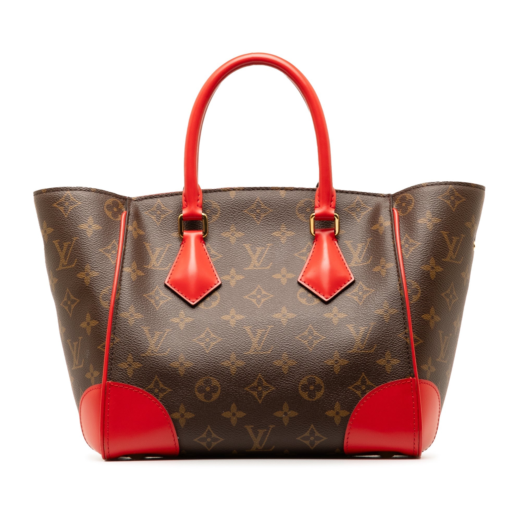 Brown Louis Vuitton Monogram Phenix PM Satchel