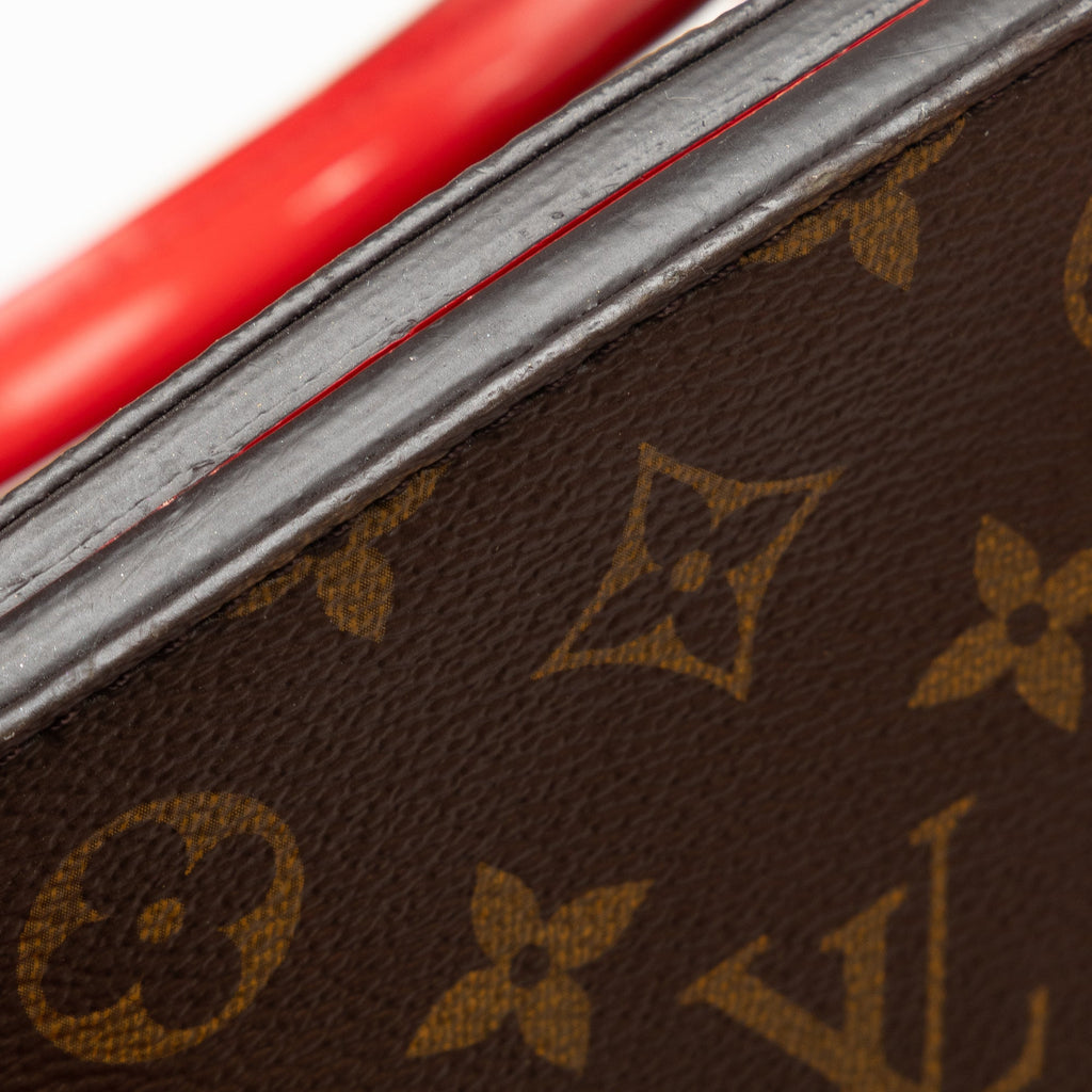Brown Louis Vuitton Monogram Phenix PM Satchel