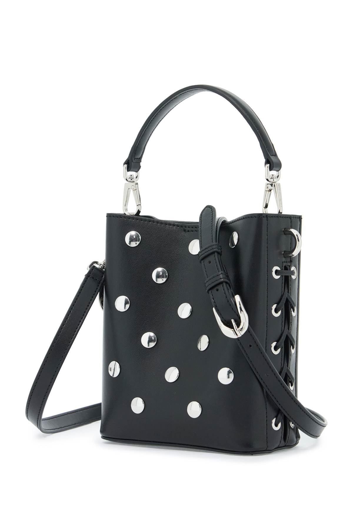 Stella Mccartney Mini Bucket Bag Frayme With Studs Women