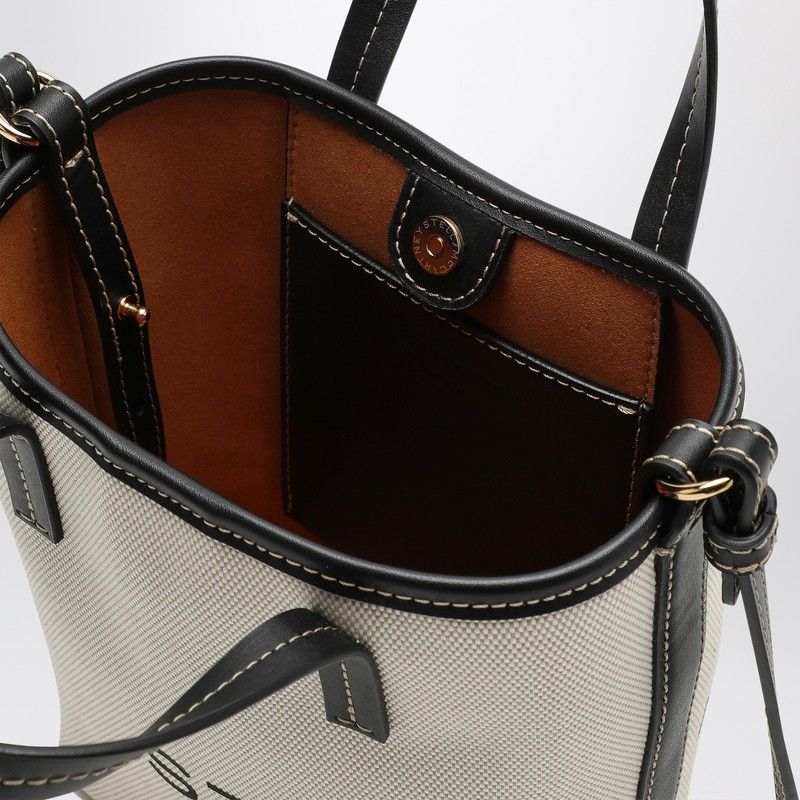 Ecru Canvas Tote Bag