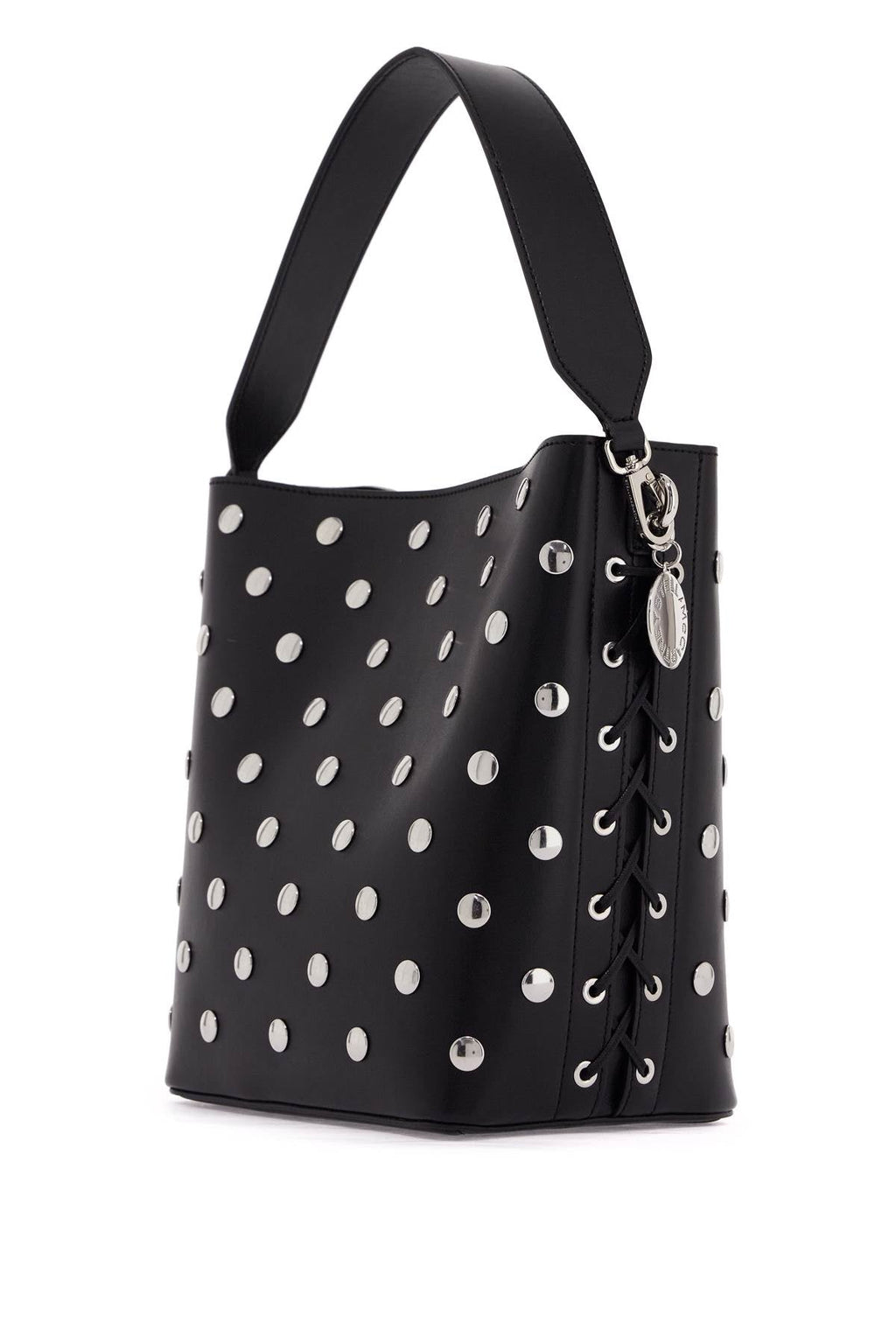 Stella Mccartney Large Frayme Bucket Bag With Studs Women