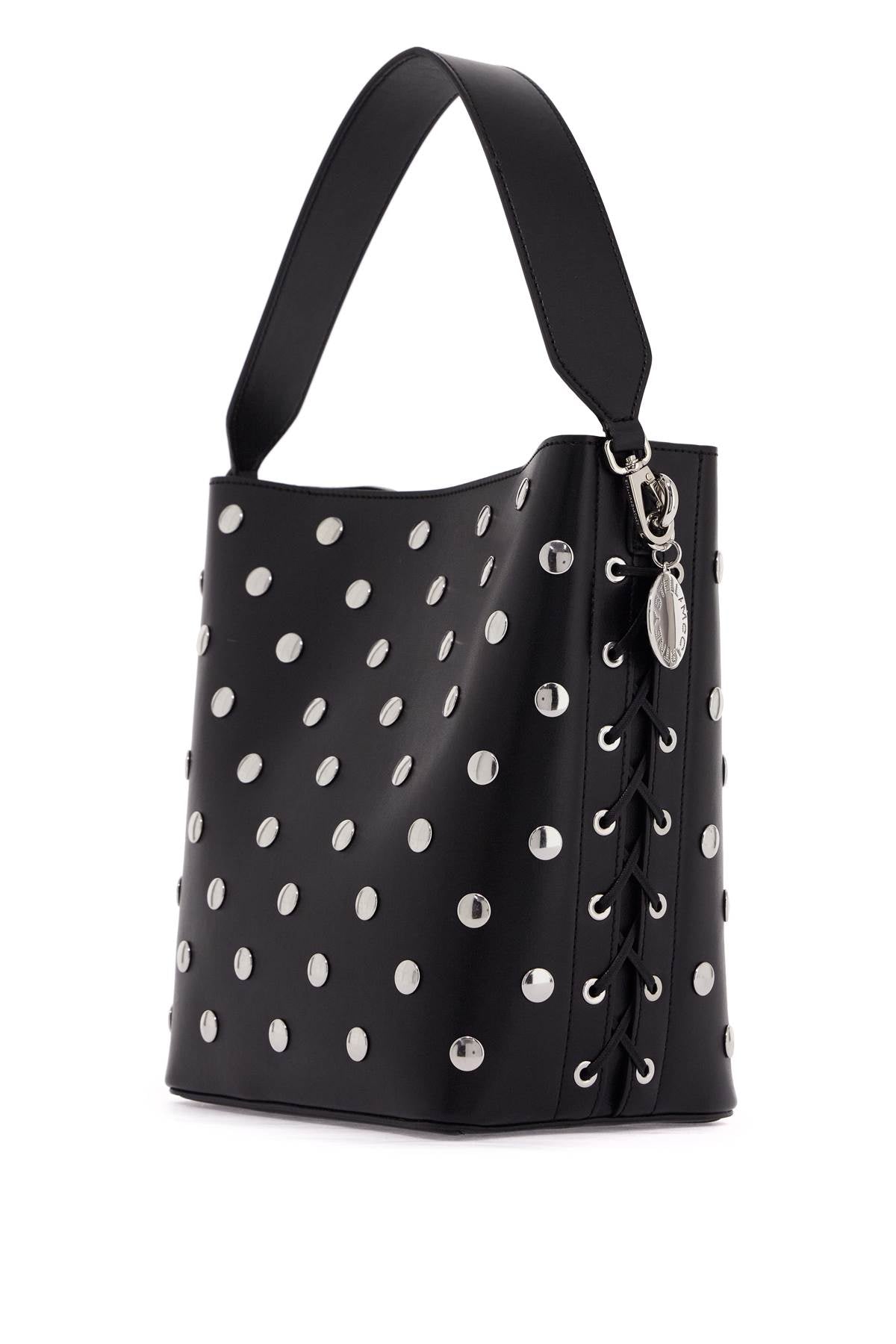Stella Mccartney Large Frayme Bucket Bag With Studs Women