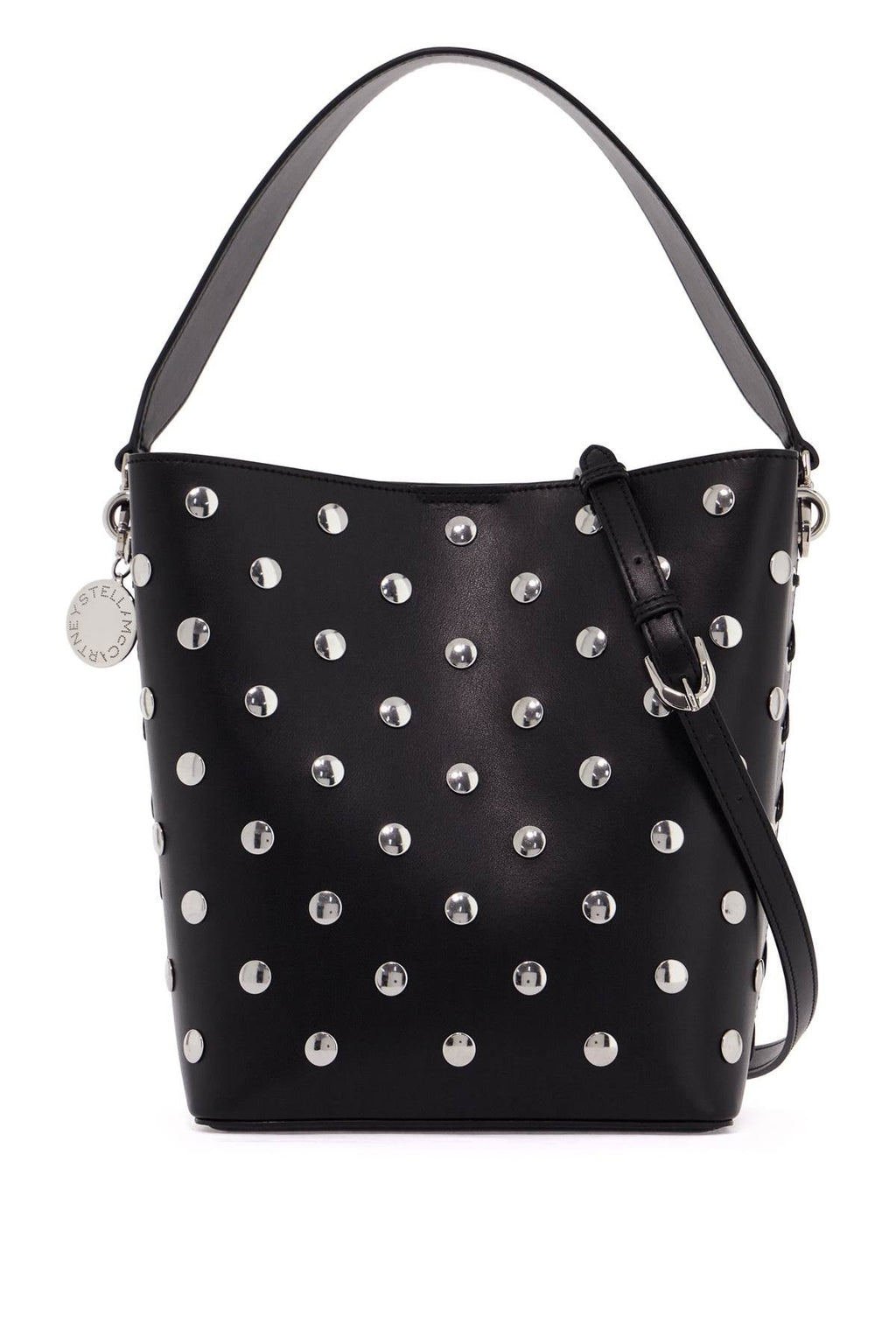 Stella Mccartney Large Frayme Bucket Bag With Studs Women