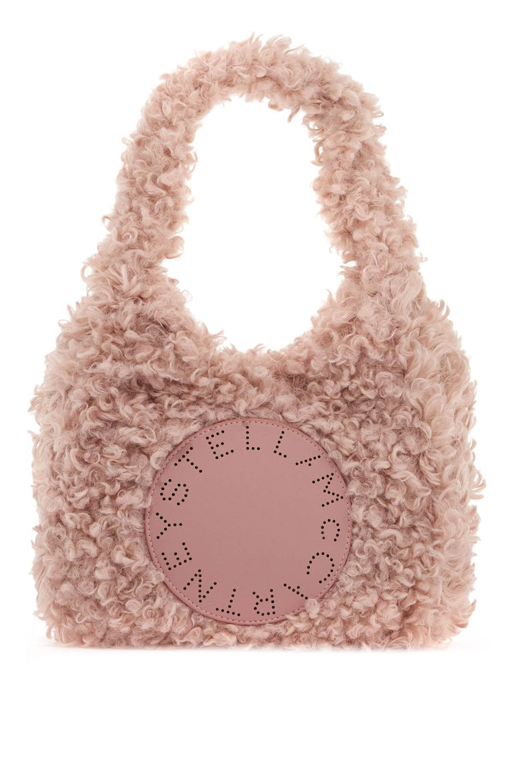 Stella Mccartney Small Soft Teddy Hobo Tote Bag. Women