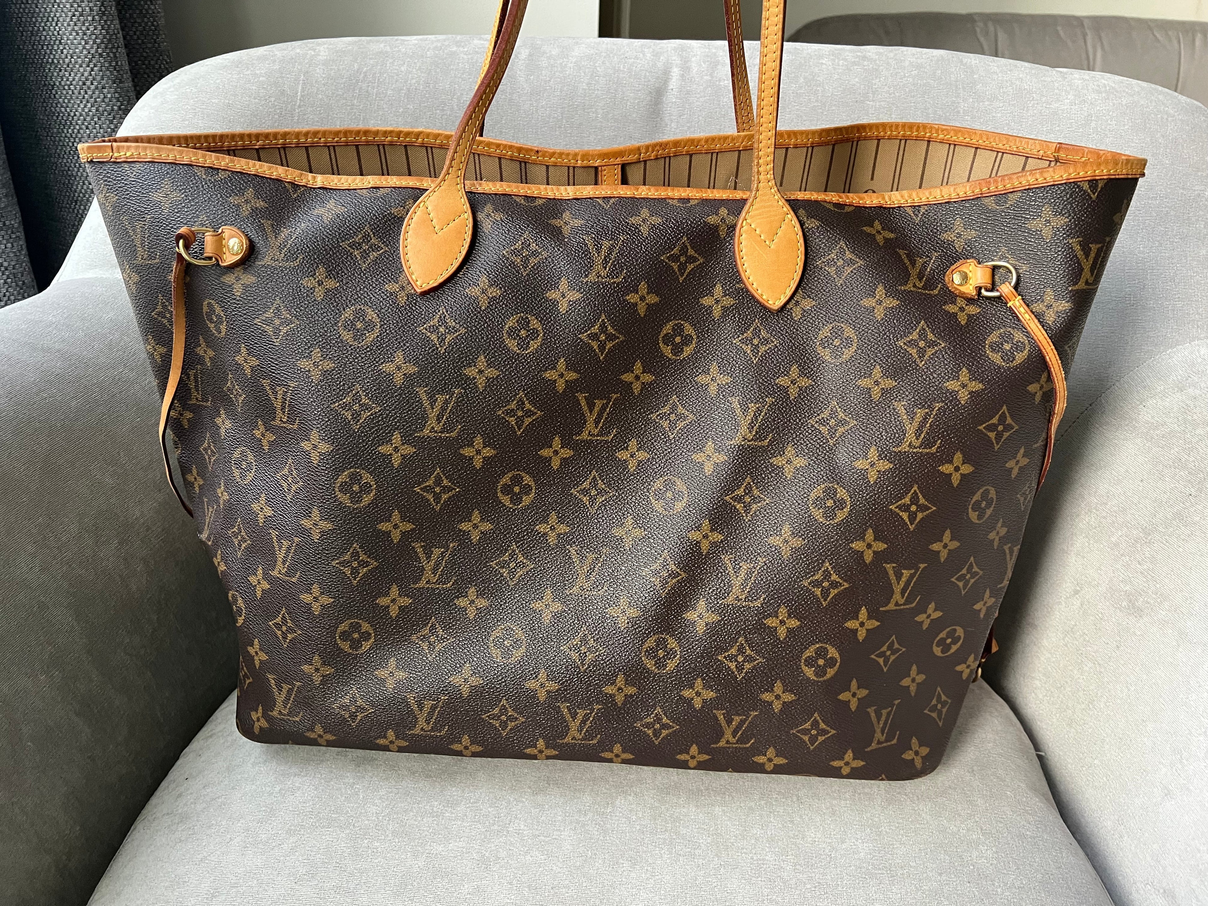 Louis Vuitton Neverfull GM Monogram Beige Interior (RRP £1,460)