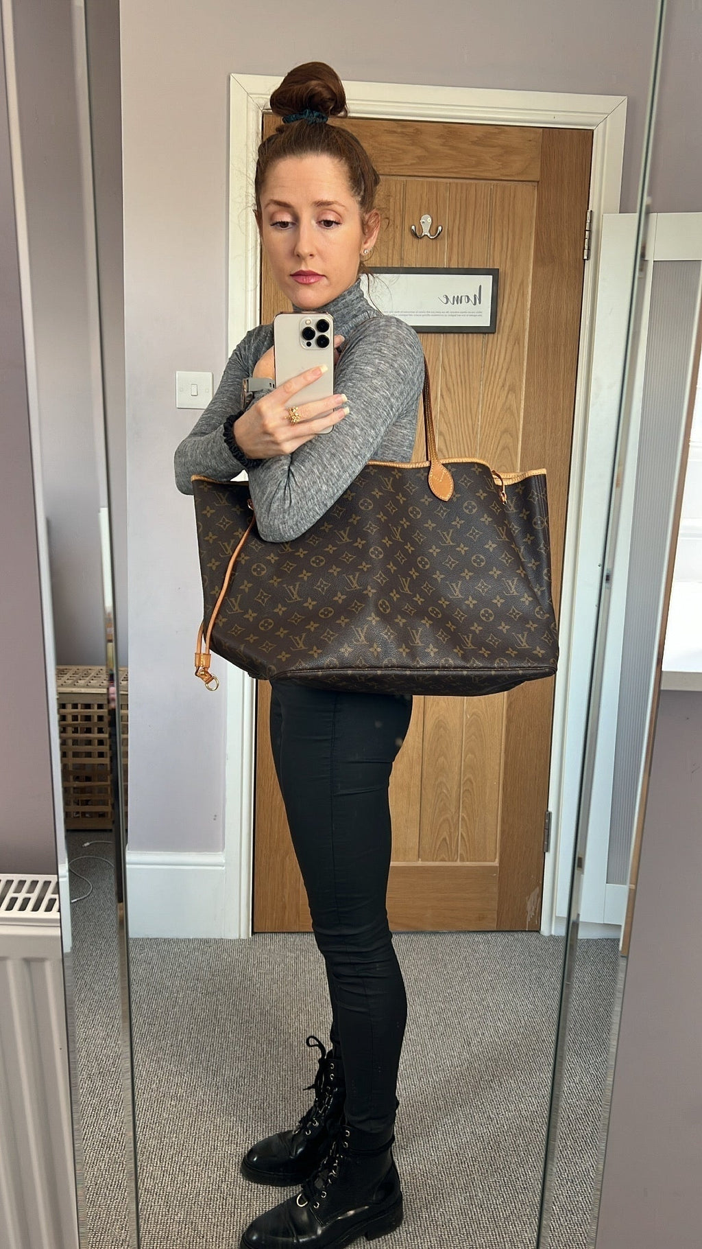 Louis Vuitton Neverfull GM Monogram Beige Interior (RRP £1,460)