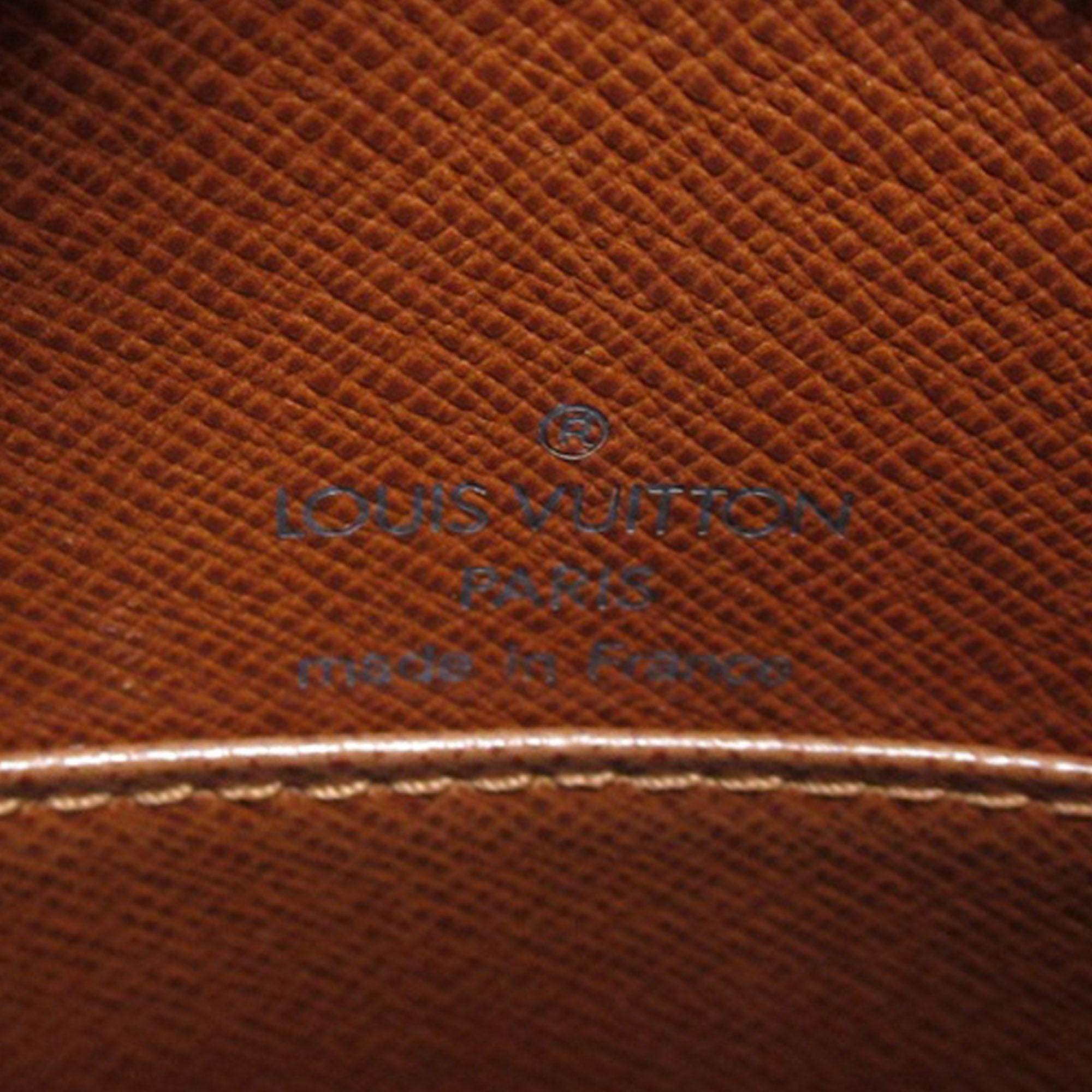 Brown Louis Vuitton Monogram Drouot Crossbody Bag
