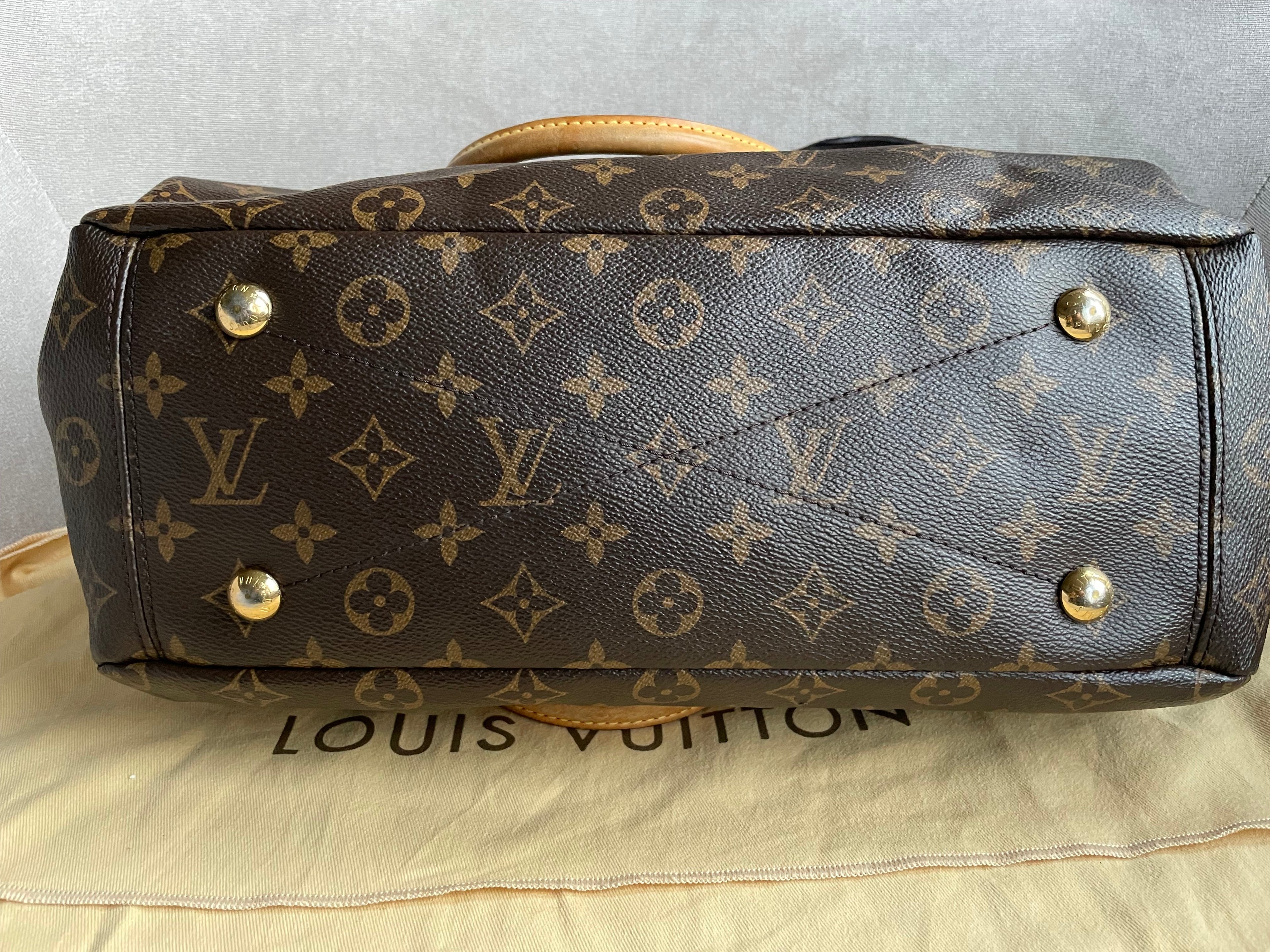 Louis Vuitton Pallas Tote in Monogram and Grape (RRP £1960)