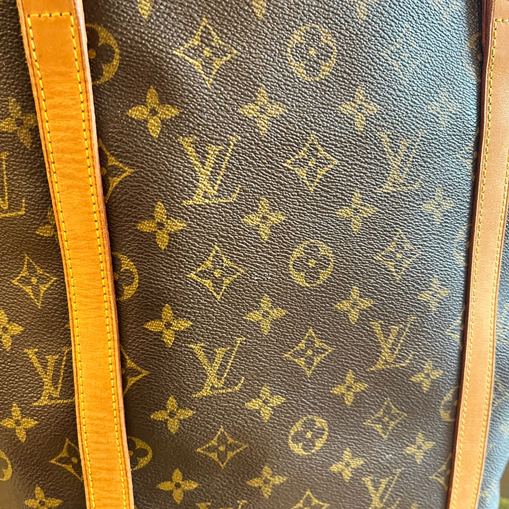 LOUIS VUITTON Sac Shopping Monogram Canvas Vintage Tote
