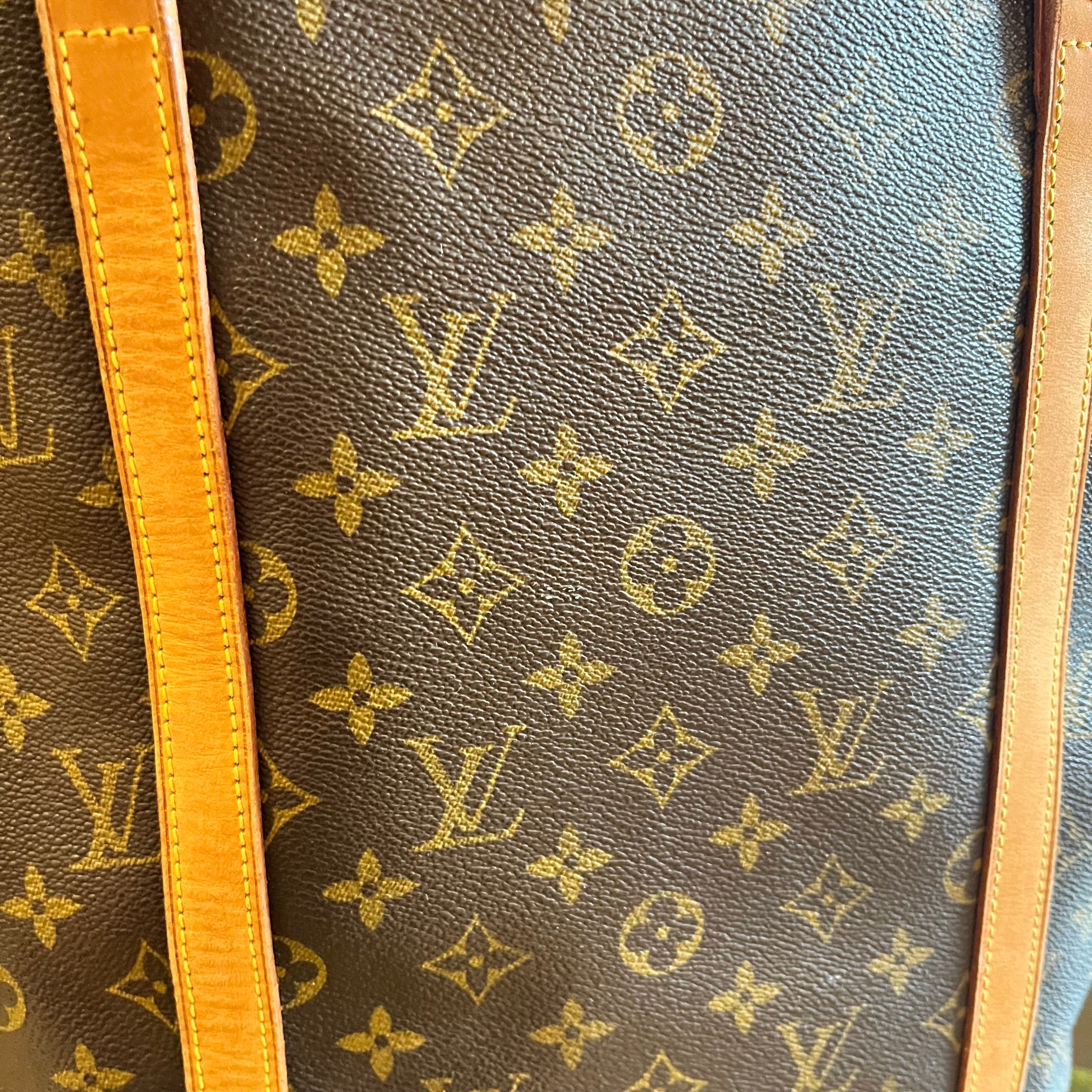 LOUIS VUITTON Sac Shopping Monogram Canvas Vintage Tote
