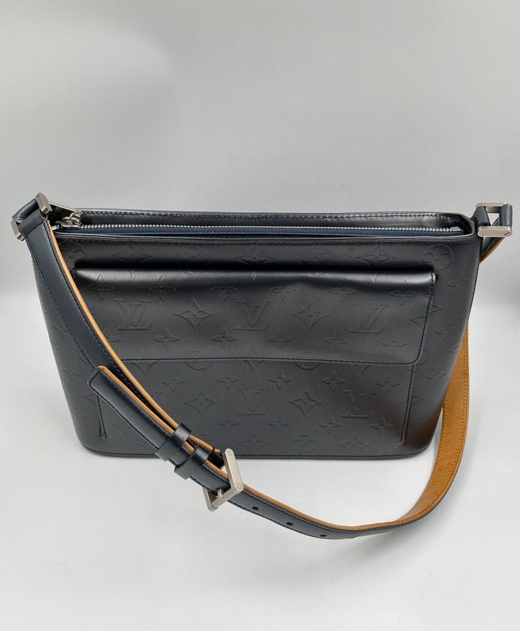 Louis Vuitton Mat Allston Handbag Monogram Vernis