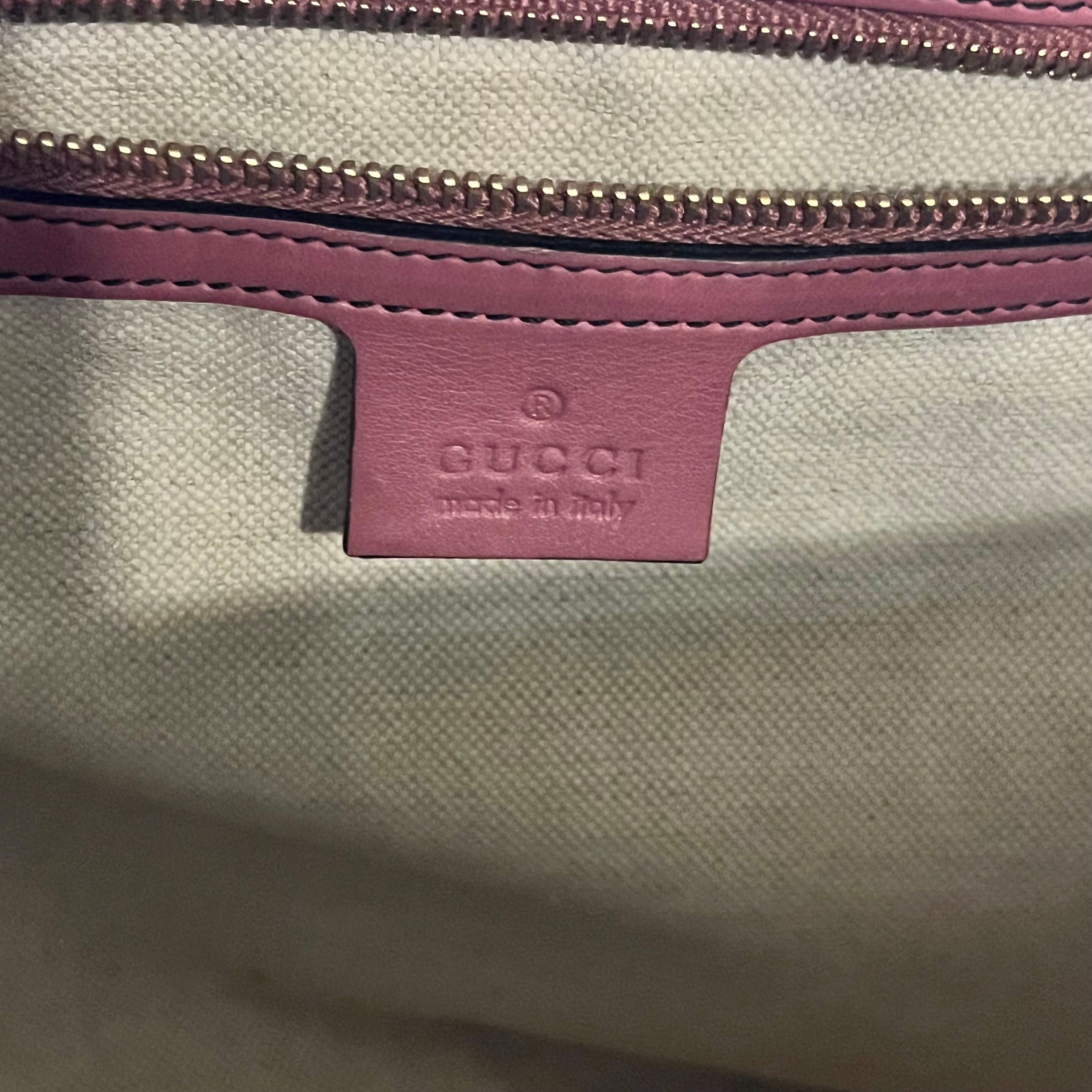 GUCCI Emily Chain Large Guccissima Leather Shoulder Bag