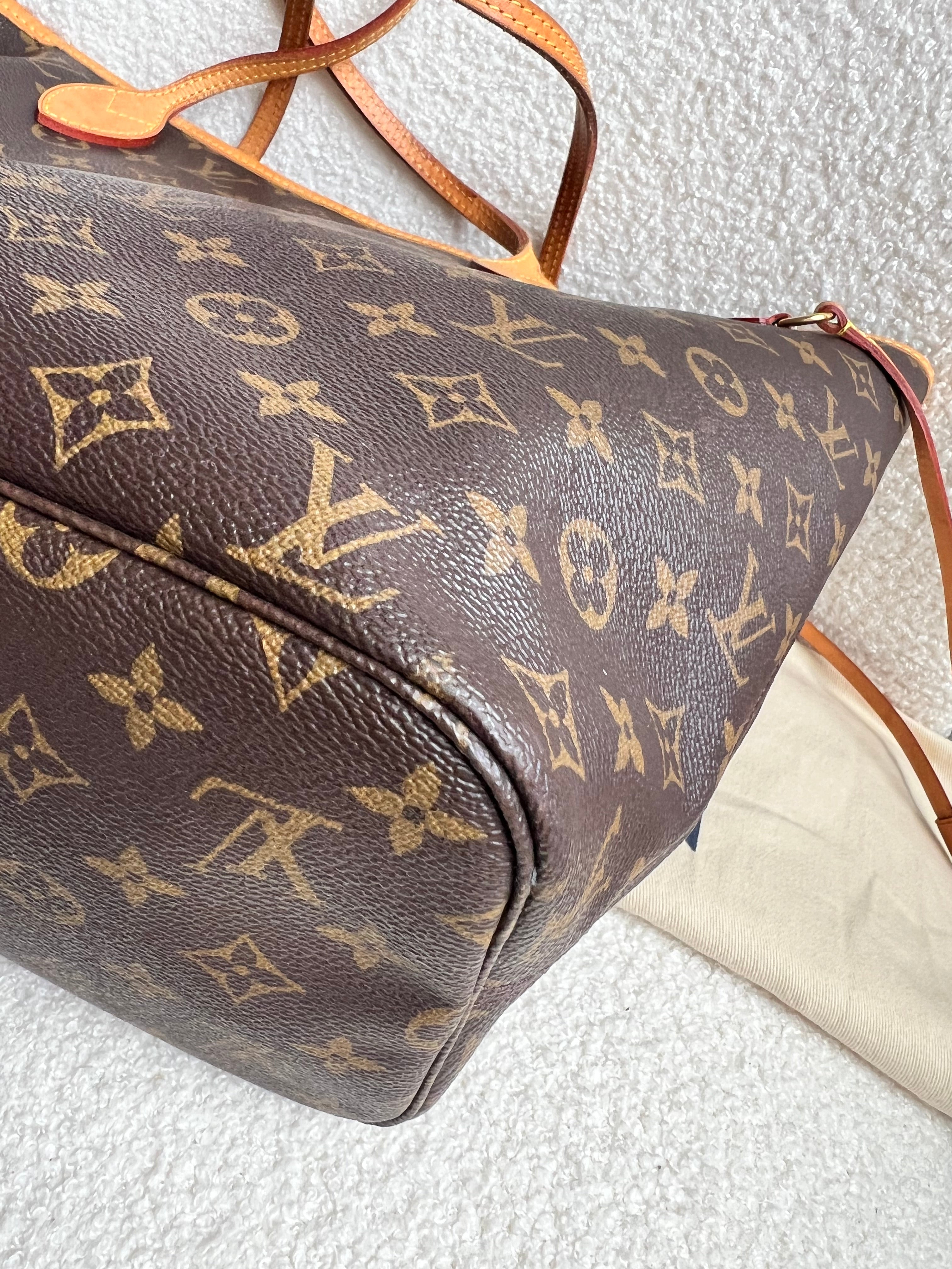Louis Vuitton Neverfull MM Monogram Pivoine (RRP £1,410)