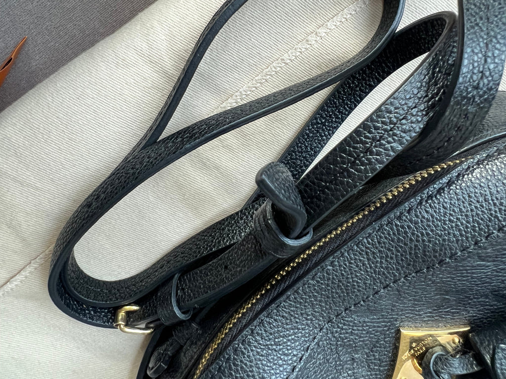 Louis Vuitton Saintonge Black Empreinte (RRP £1520)