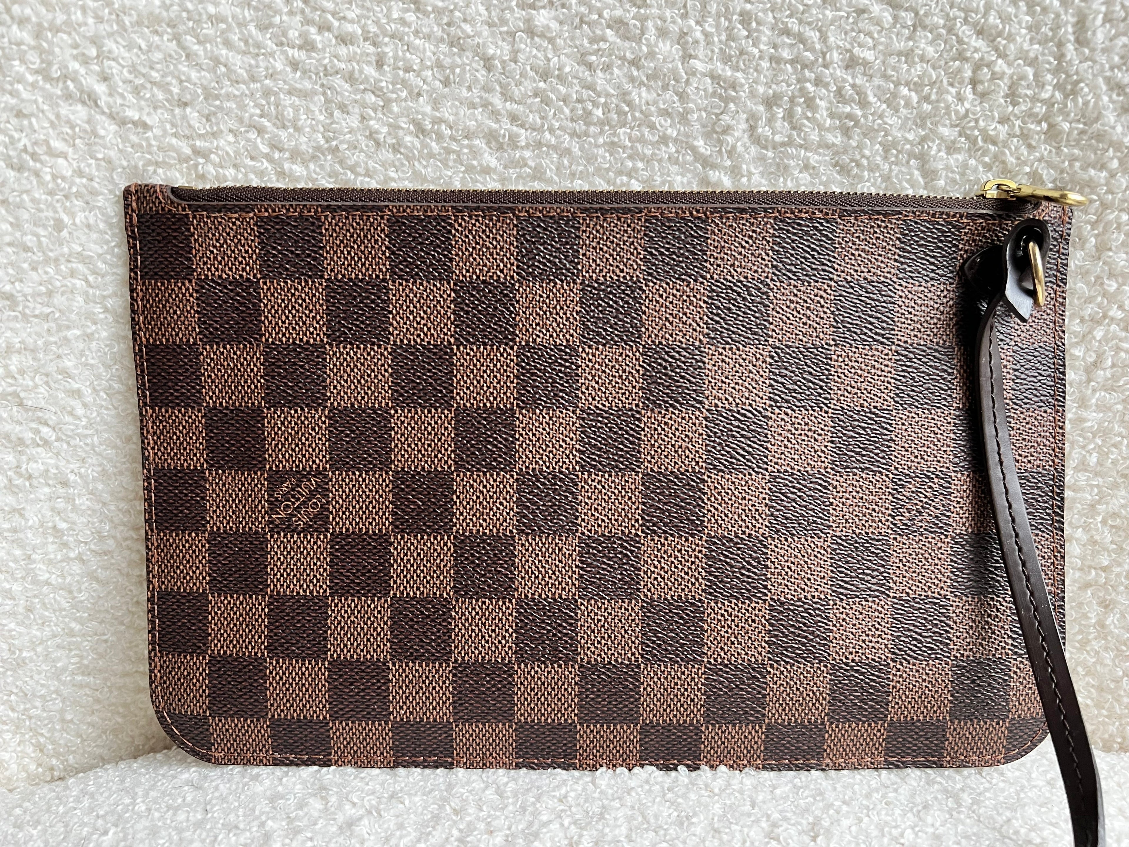 Louis Vuitton Pouch (from Neverfull) in Damier Ebene