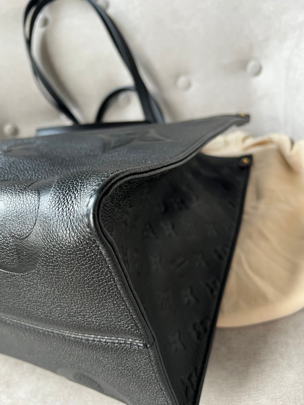 Louis Vuitton On the Go GM Black Empreinte (RRP £2,570)