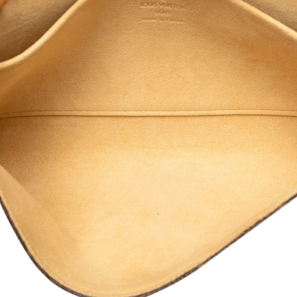 Brown Louis Vuitton Monogram Pochette Twin GM Crossbody Bag