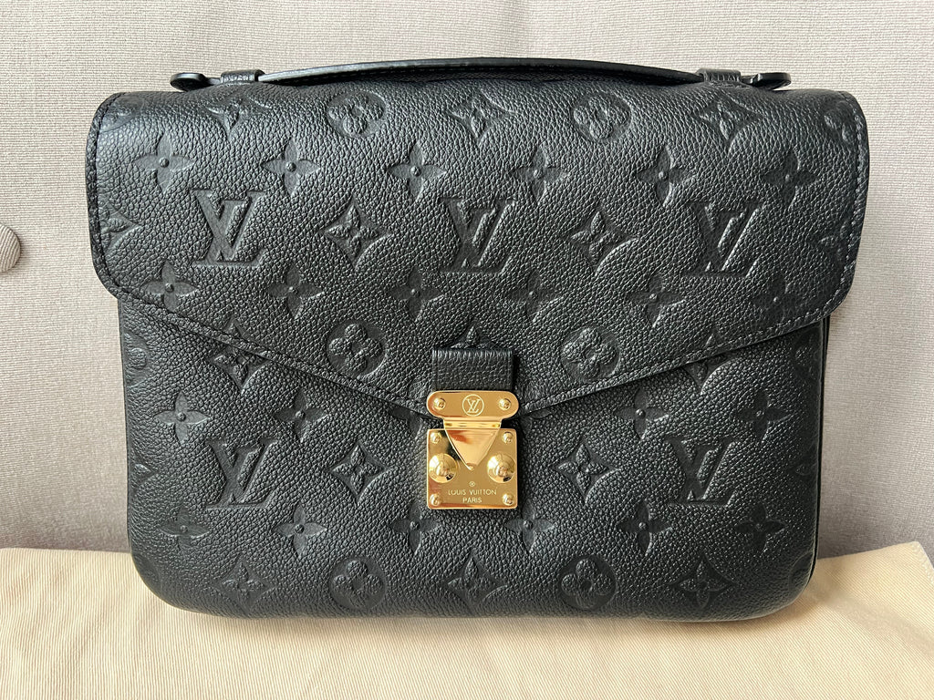 Louis Vuitton Pochette Metis Black Empreinte (RRP £2,110)