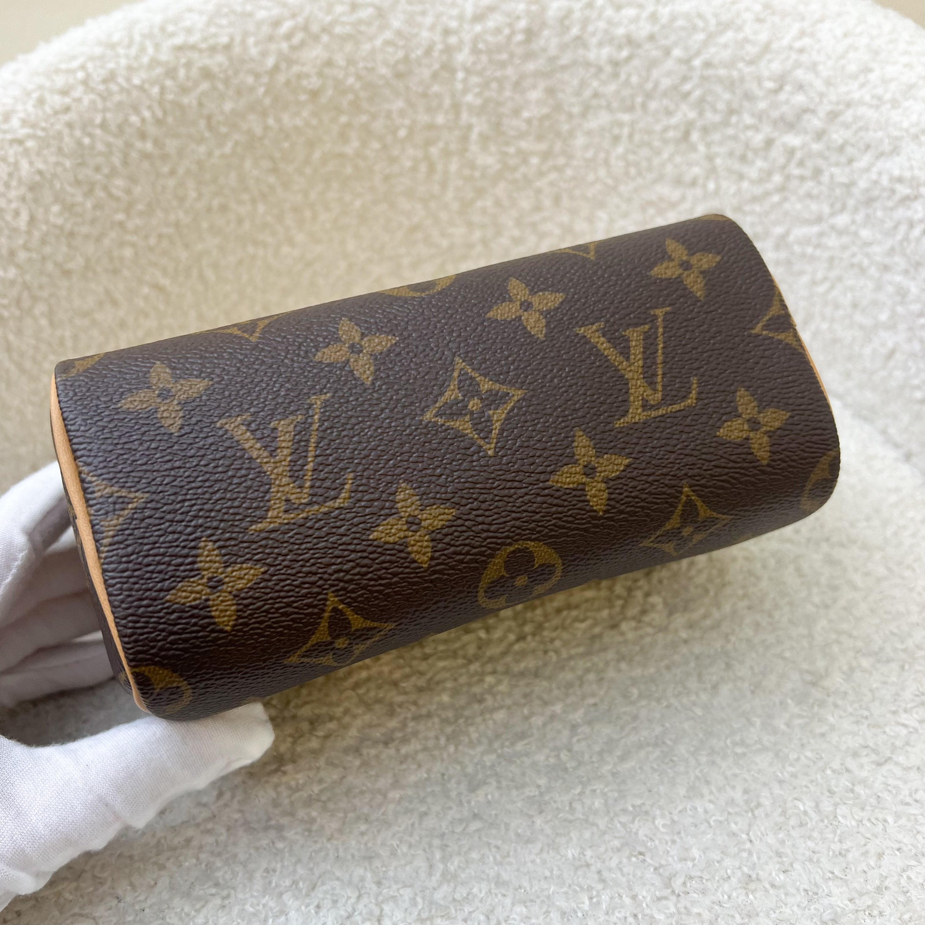 LV Nano Speedy in Monogram Canvas and GHW