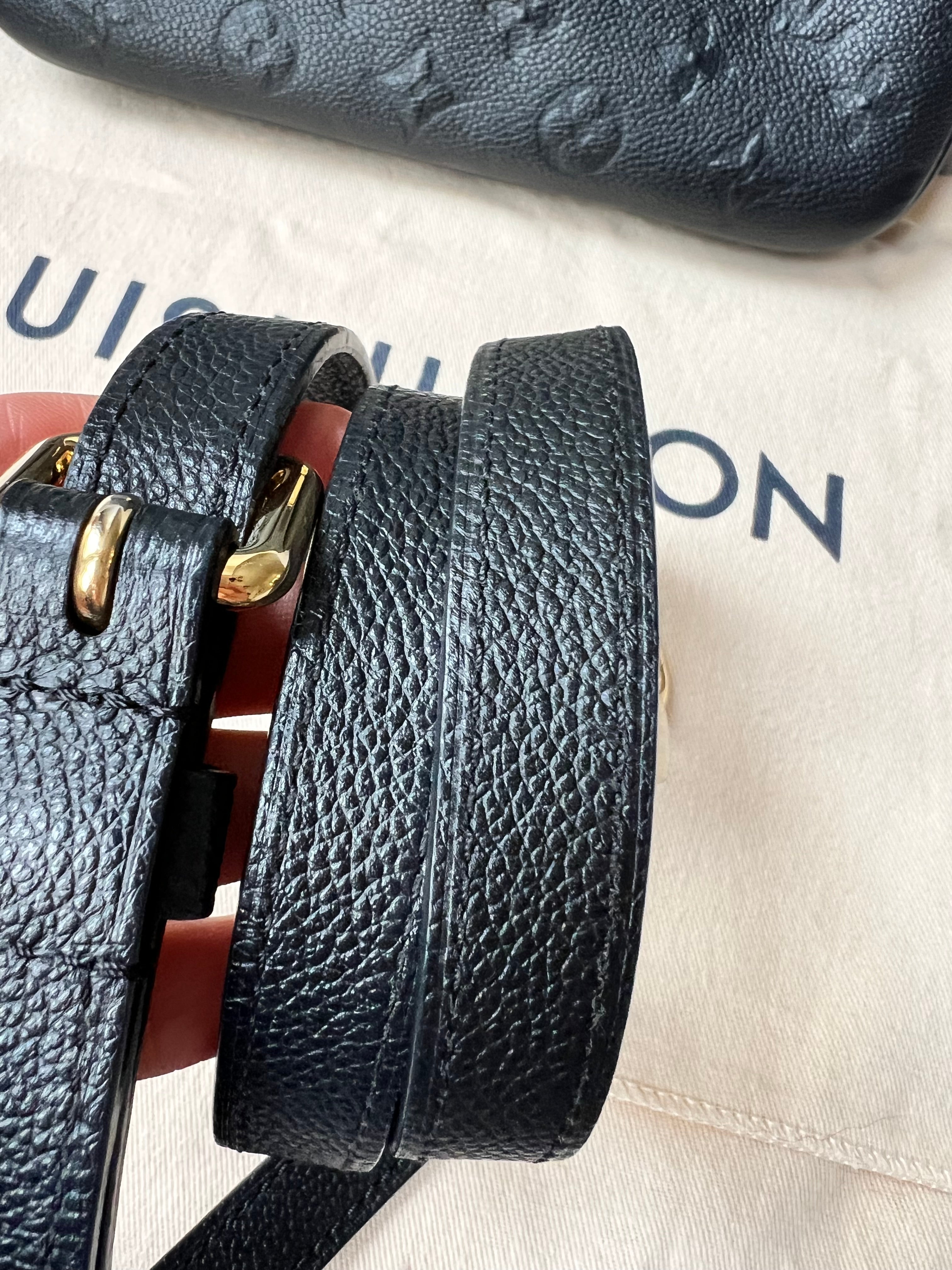 Louis Vuitton Pochette Metis Black Empreinte (RRP £2,110)