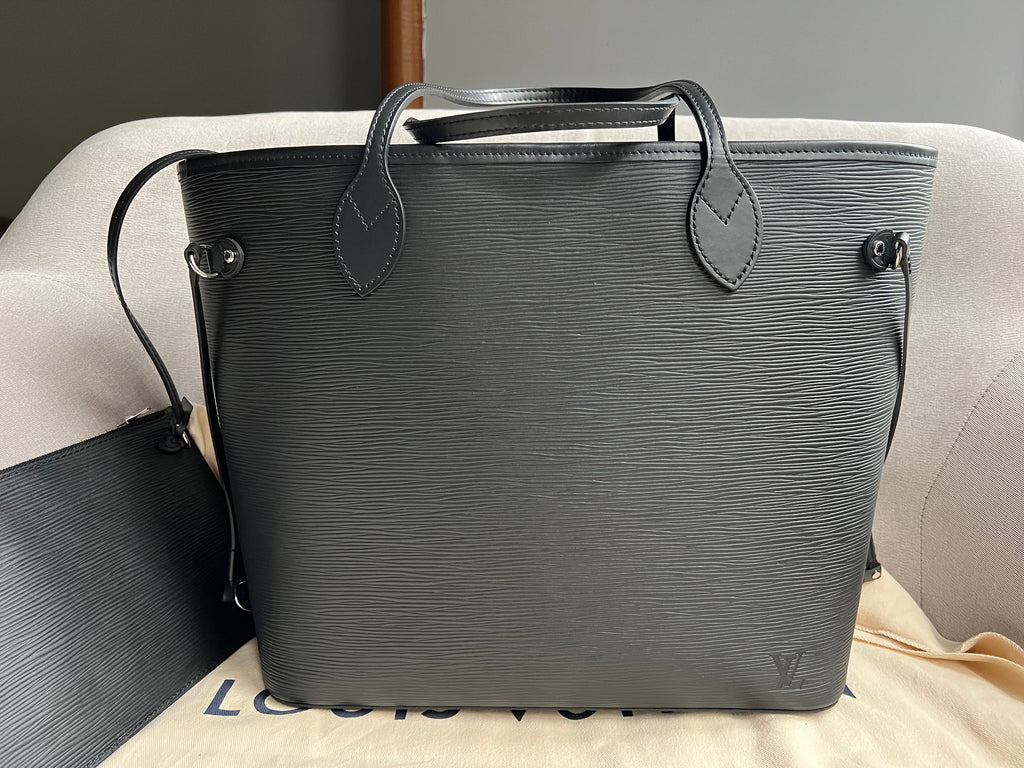 Louis Vuitton Neverfull MM Black Epi Leather (RRP £1,740)