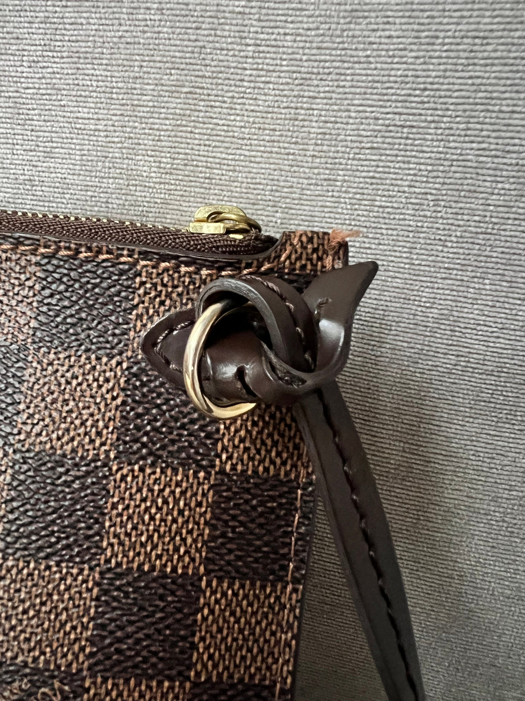 Louis Vuitton Pouch (from Neverfull) in Damier Ebene