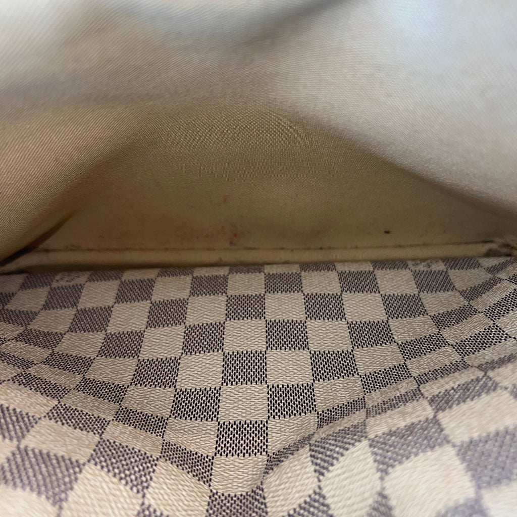 LOUIS VUITTON Damier Azur Naviglio Shoulder Bag