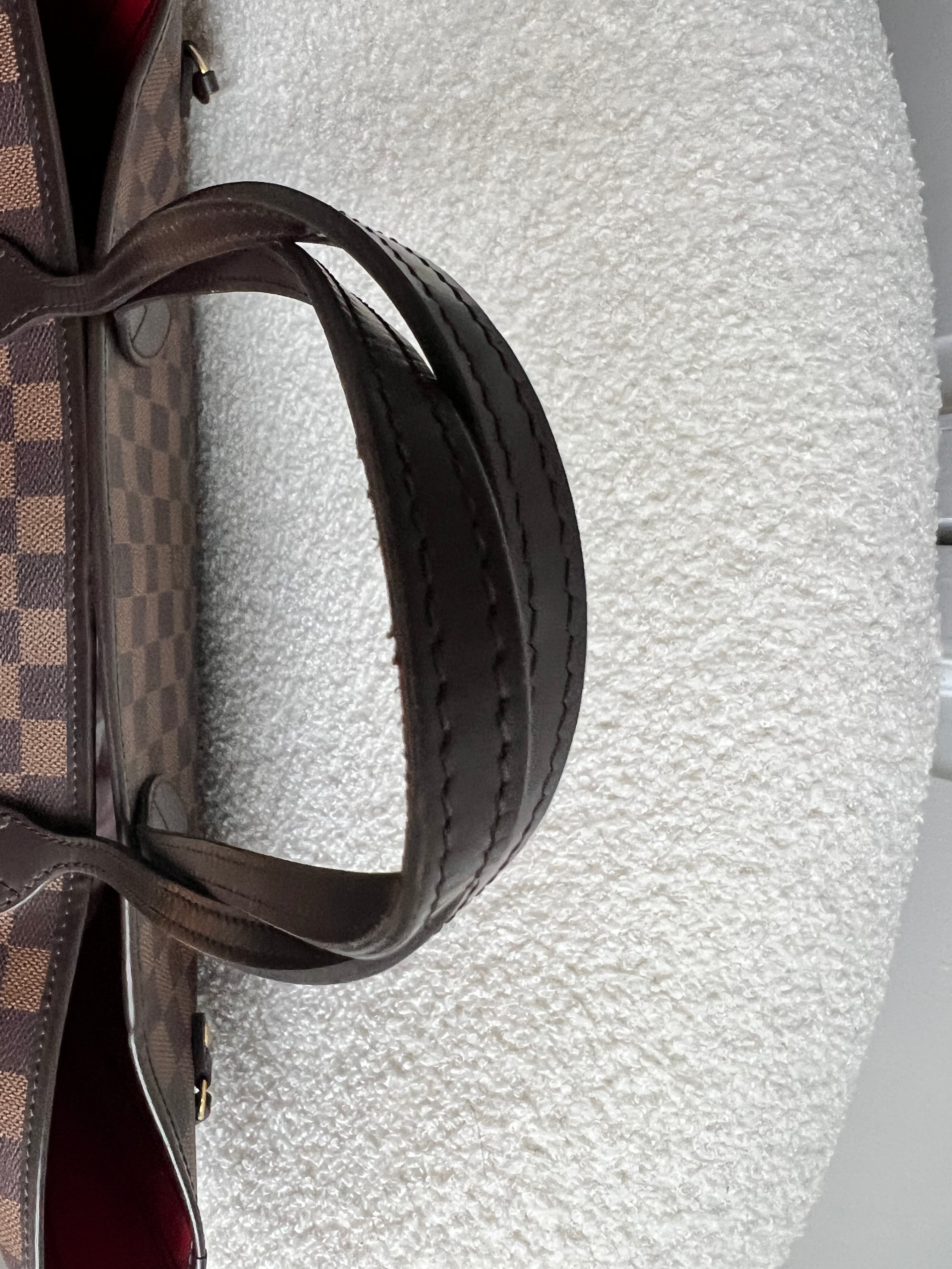 Louis Vuitton Neverfull MM Damier Ebene Cherry Interior (RRP £1,410)