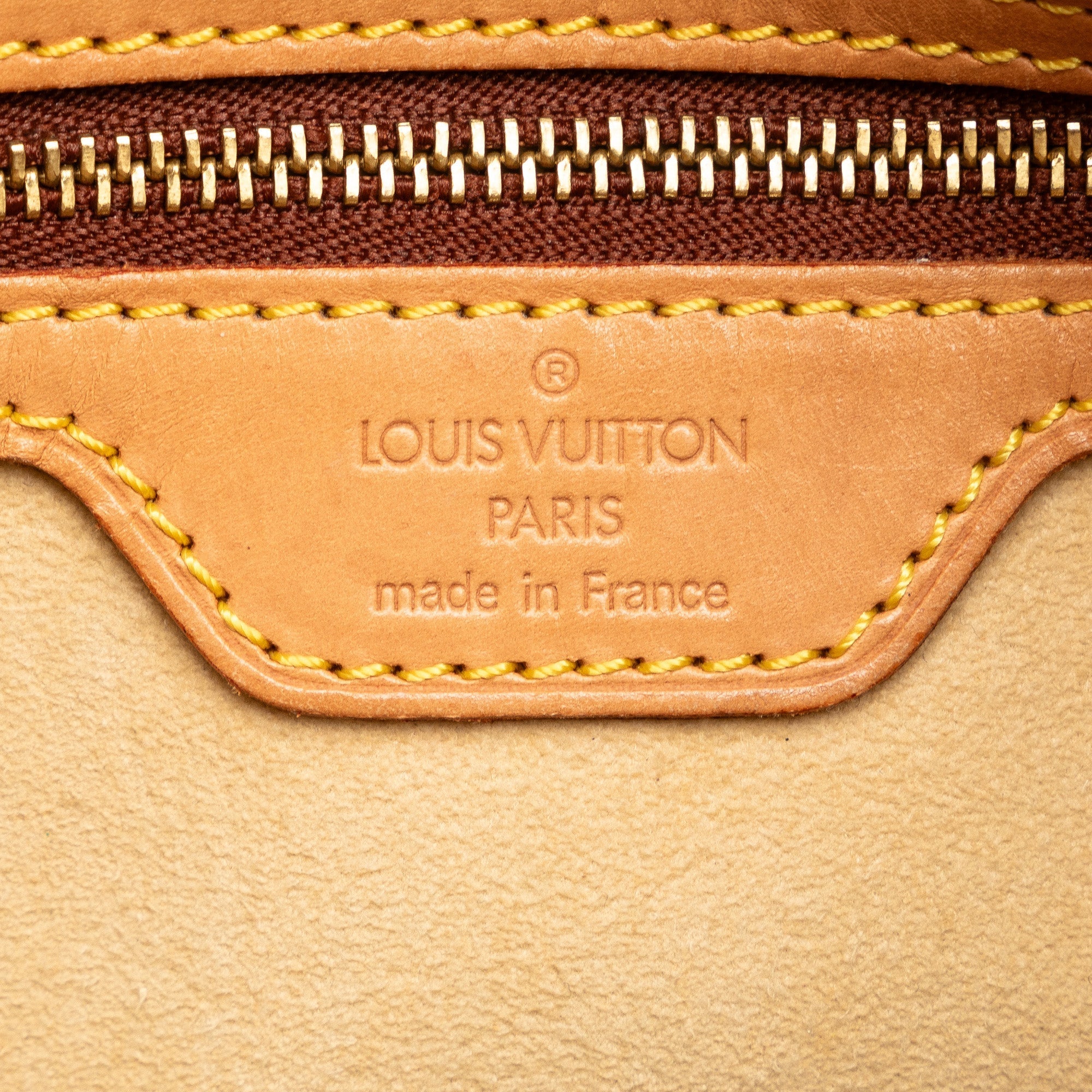 Brown Louis Vuitton Monogram Looping GM Shoulder Bag