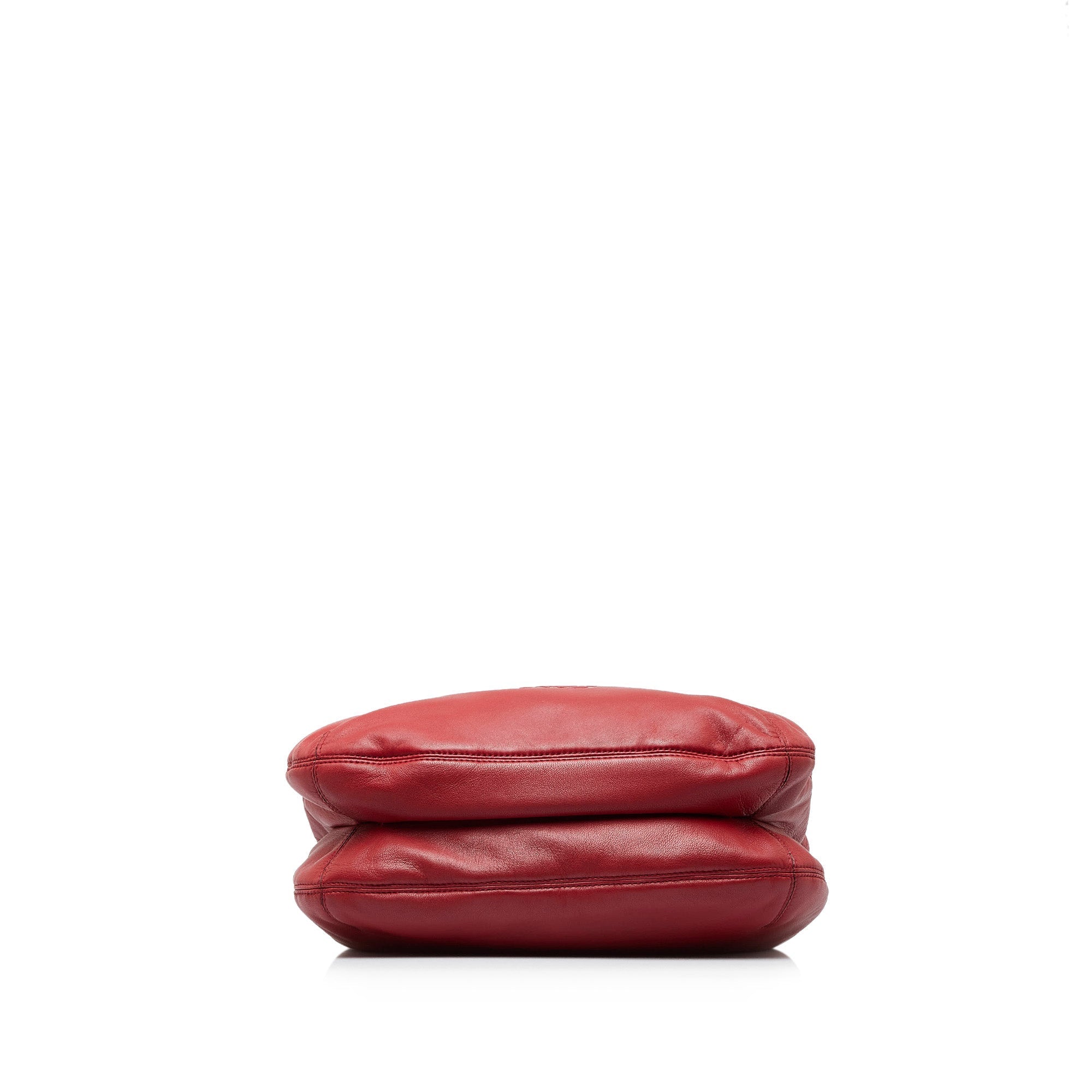 Red Loewe Anagram Tote Bag