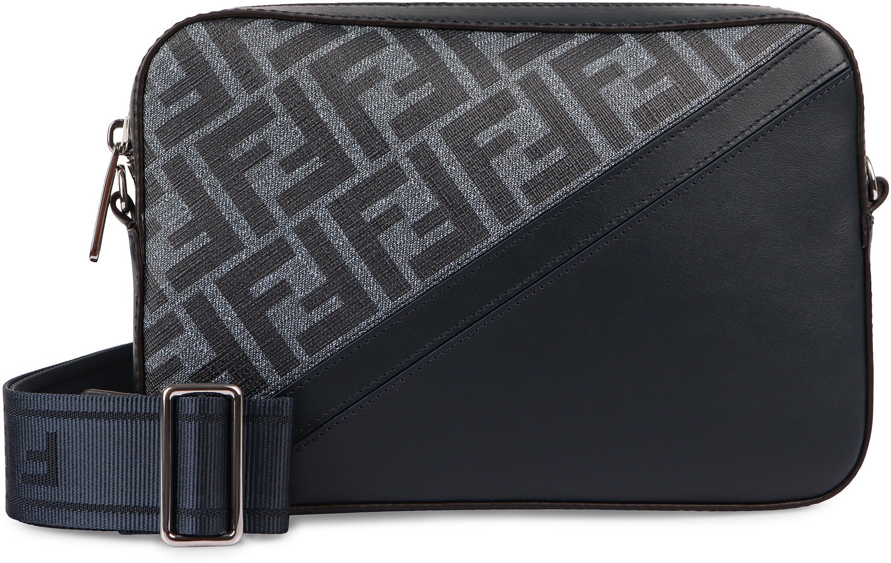 FENDI DIAGONAL CAMERA CASE WITH LOGO