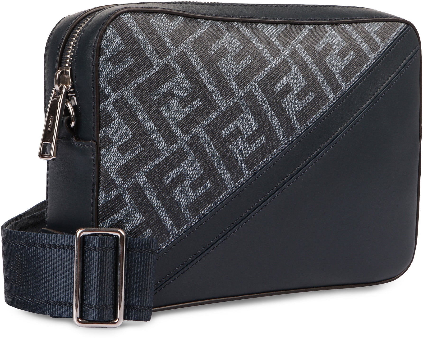 FENDI DIAGONAL CAMERA CASE WITH LOGO