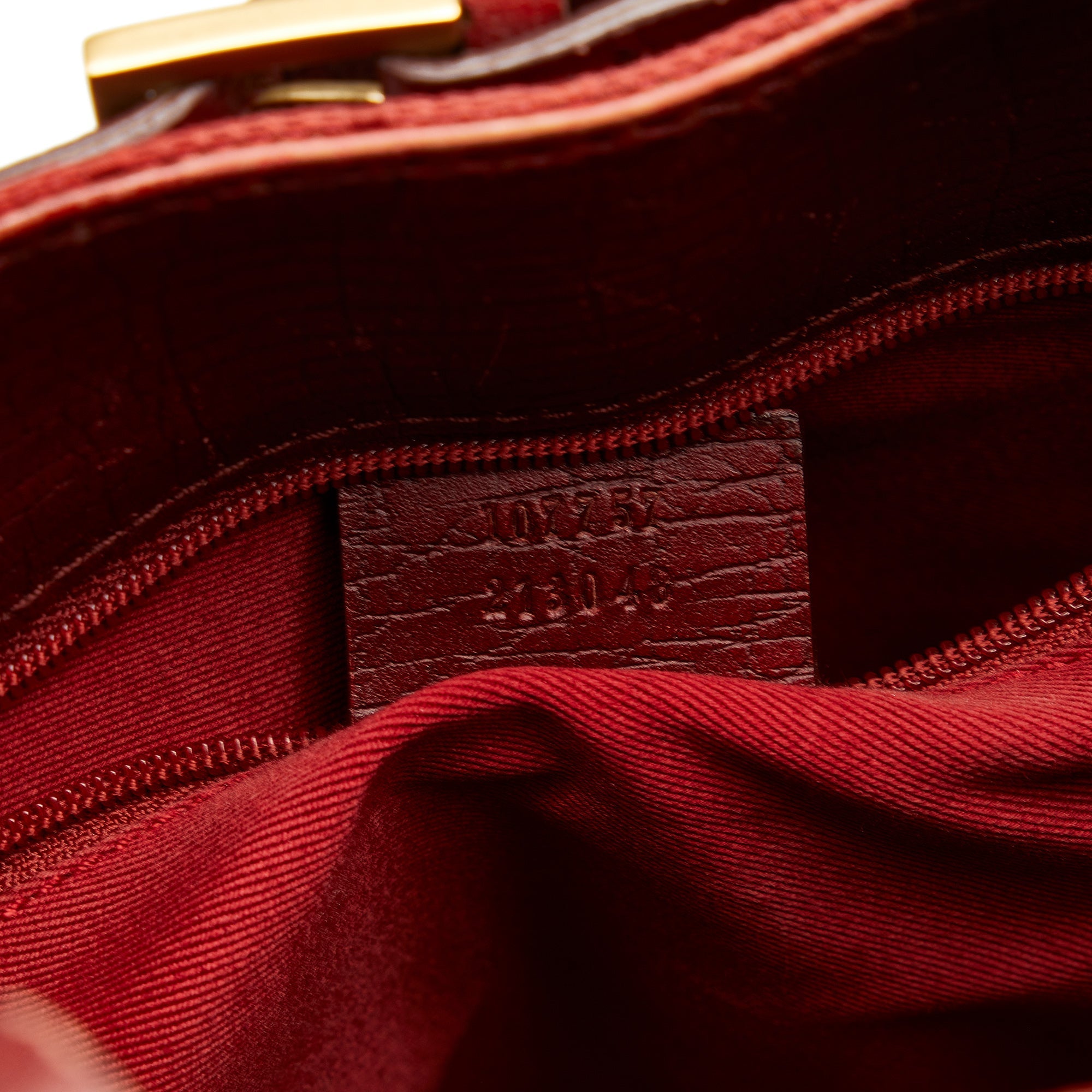 Red Gucci GG Canvas Belt Tote Bag