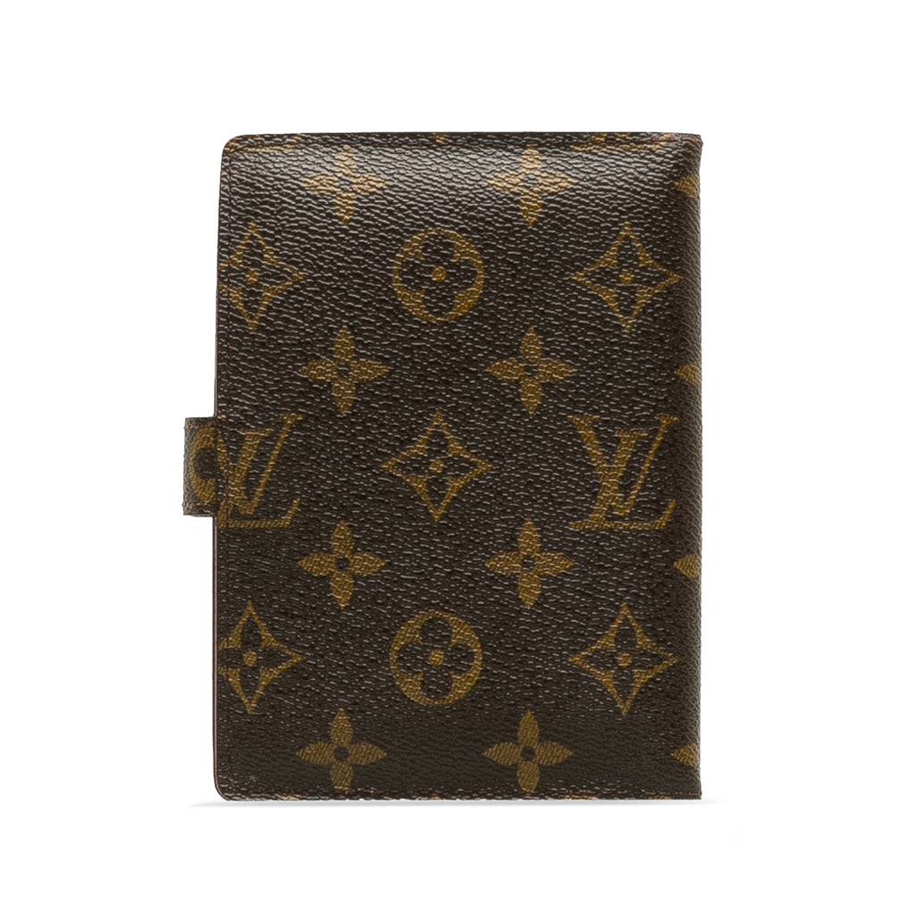 Brown Louis Vuitton Monogram Agenda PM
