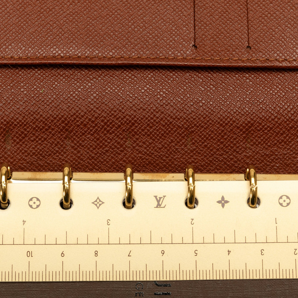 Brown Louis Vuitton Monogram Agenda PM