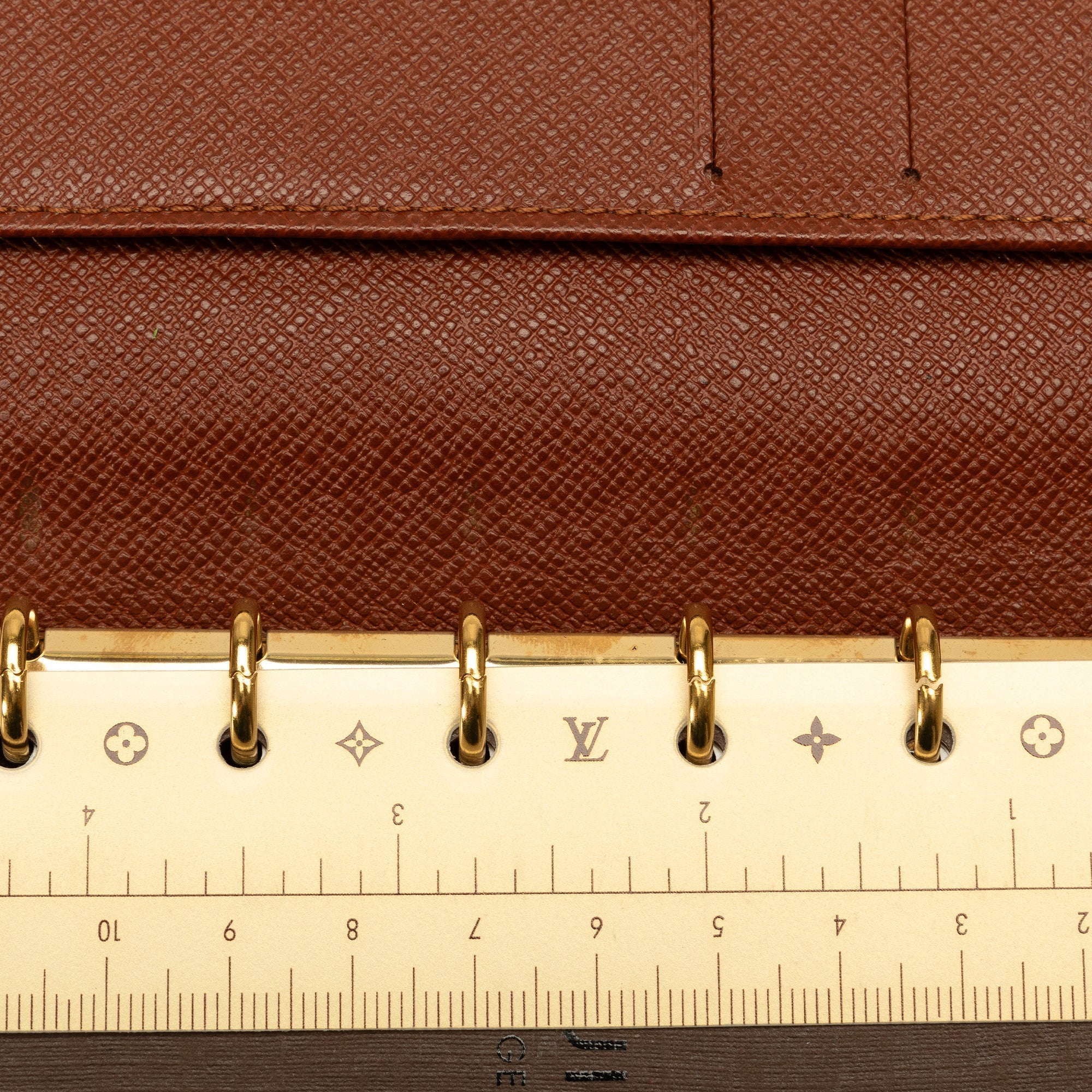 Brown Louis Vuitton Monogram Agenda PM