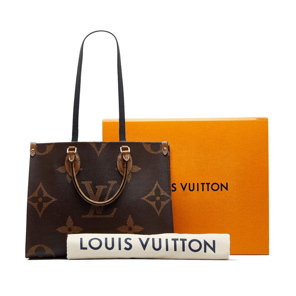 Louis Vuitton Onthego MM Reverse Giant Monogram Canvas