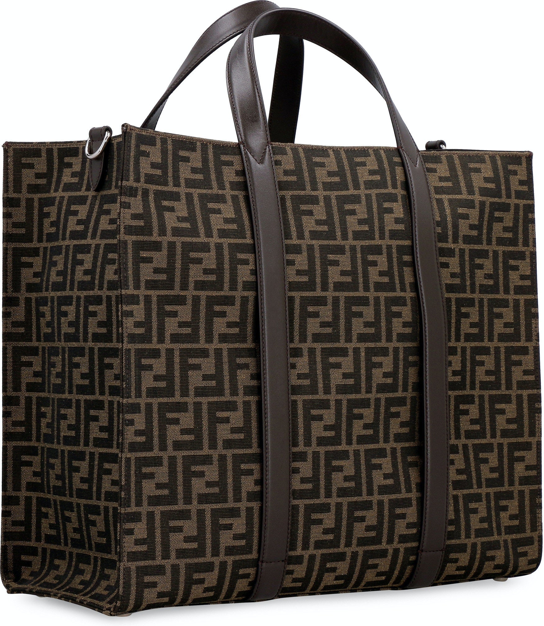 EMBROIDERED CANVAS SHOPPING BAG