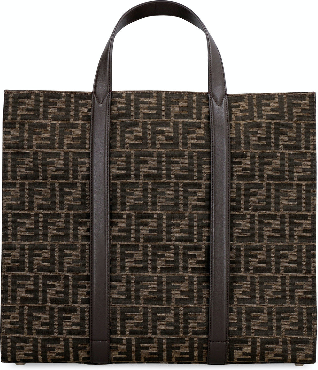 EMBROIDERED CANVAS SHOPPING BAG