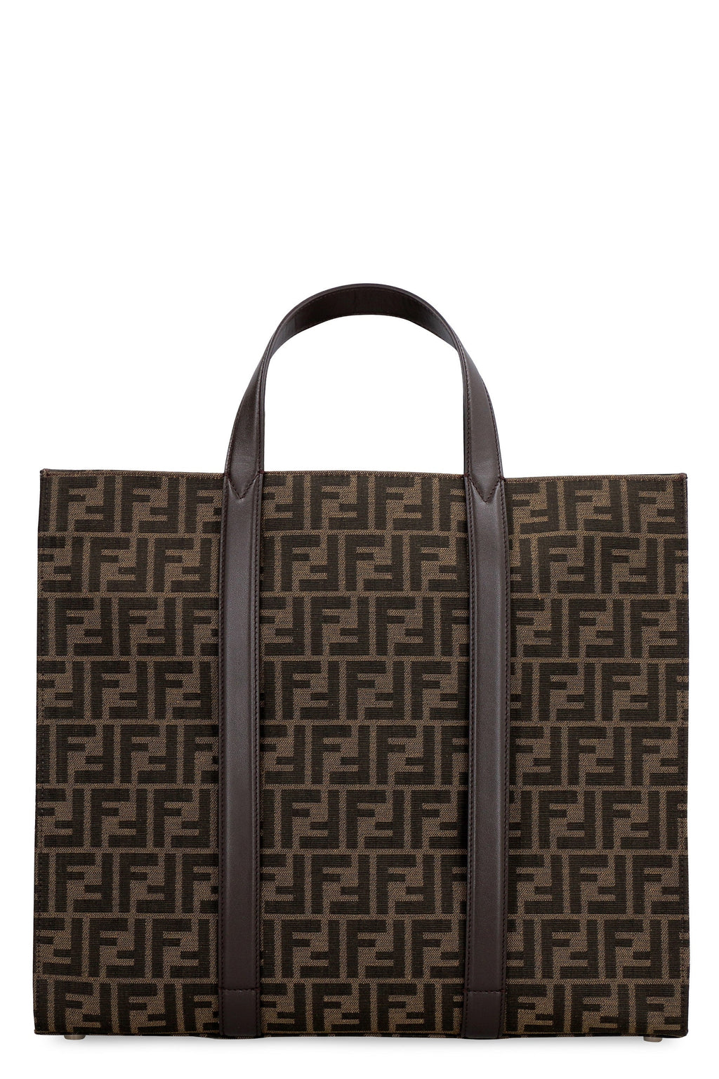 JACQUARD FABRIC TOTE