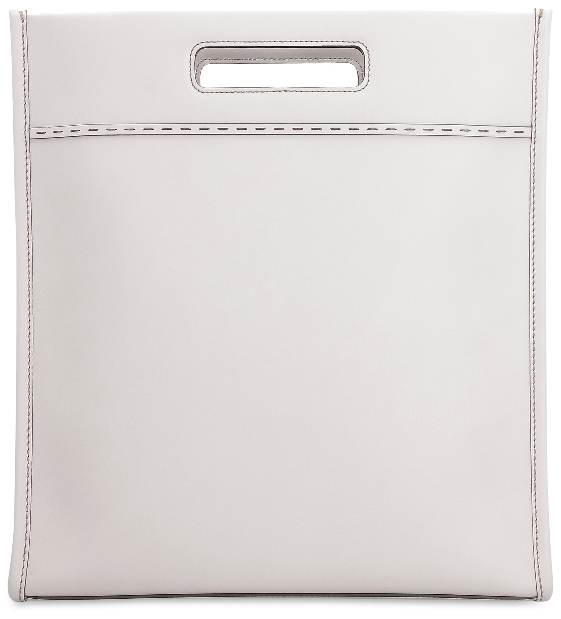 SMOOTH LEATHER TOTE BAG