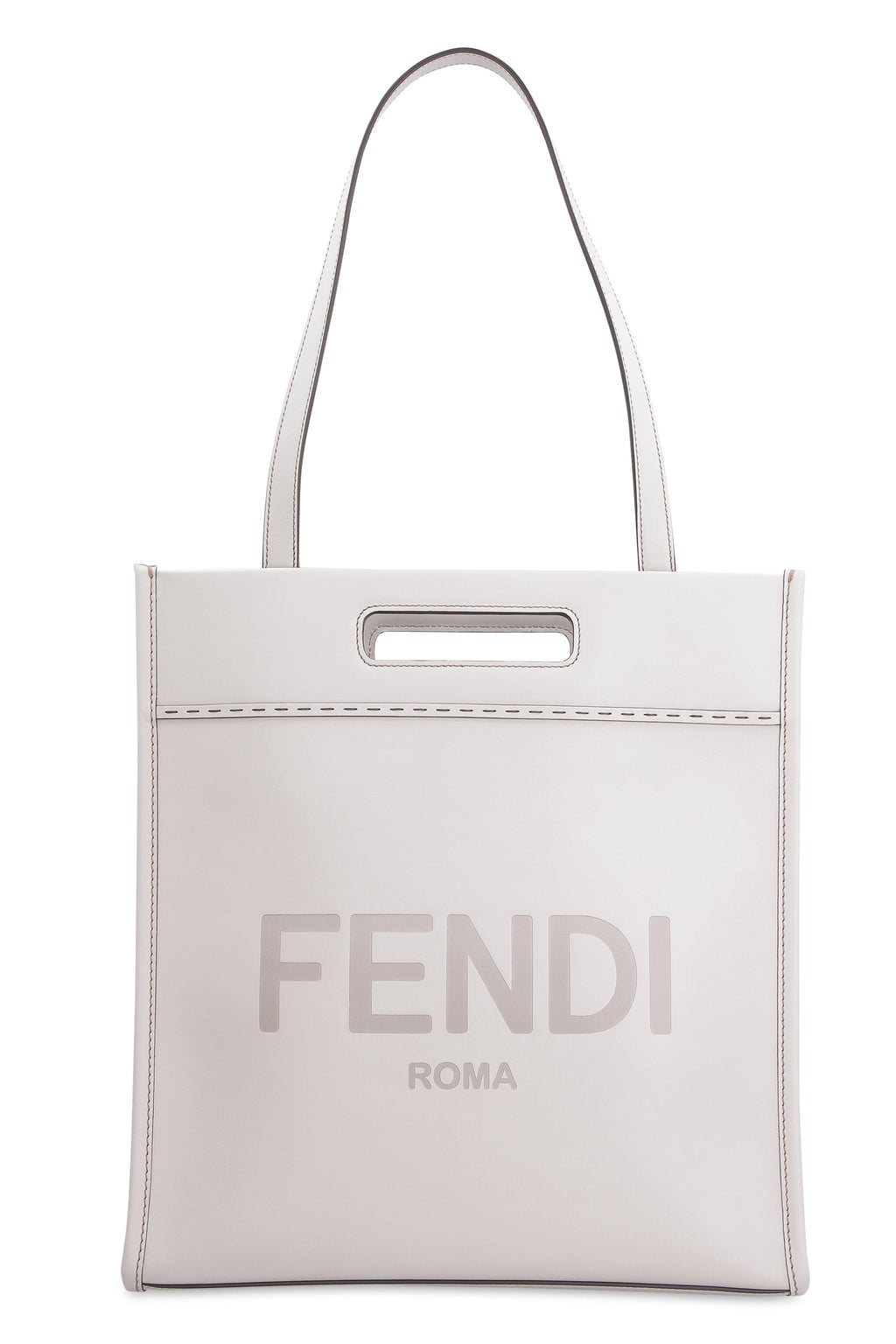 SMOOTH LEATHER TOTE BAG