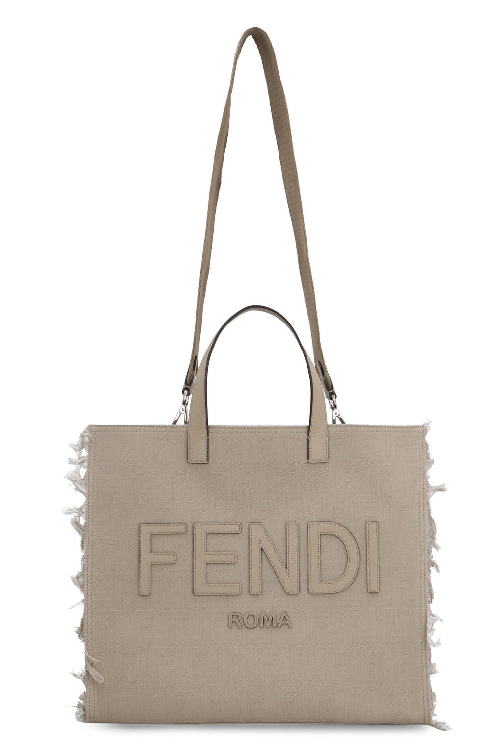 JACQUARD FABRIC TOTE