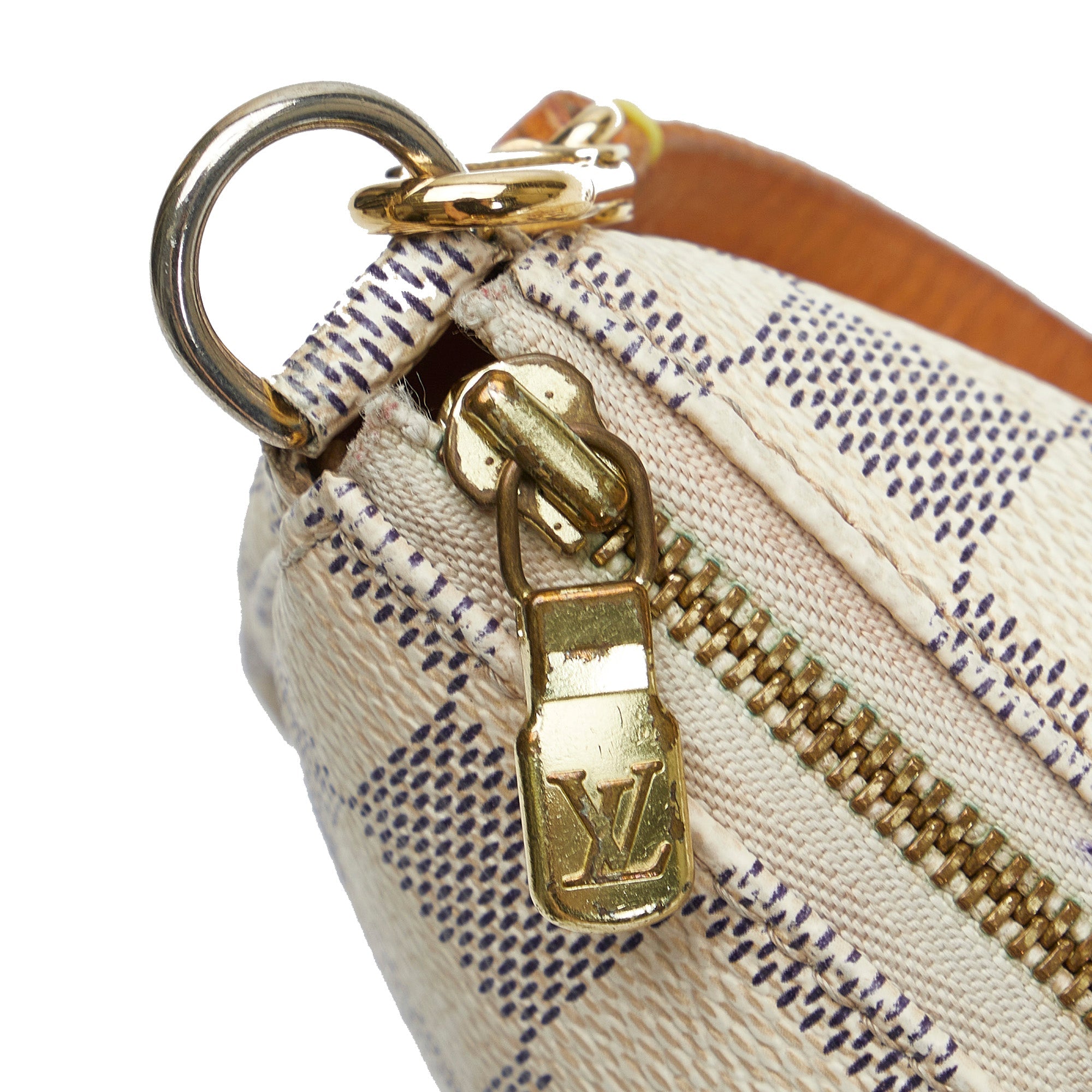 Louis Vuitton Pochette Accessoires Damier Azur Canvas