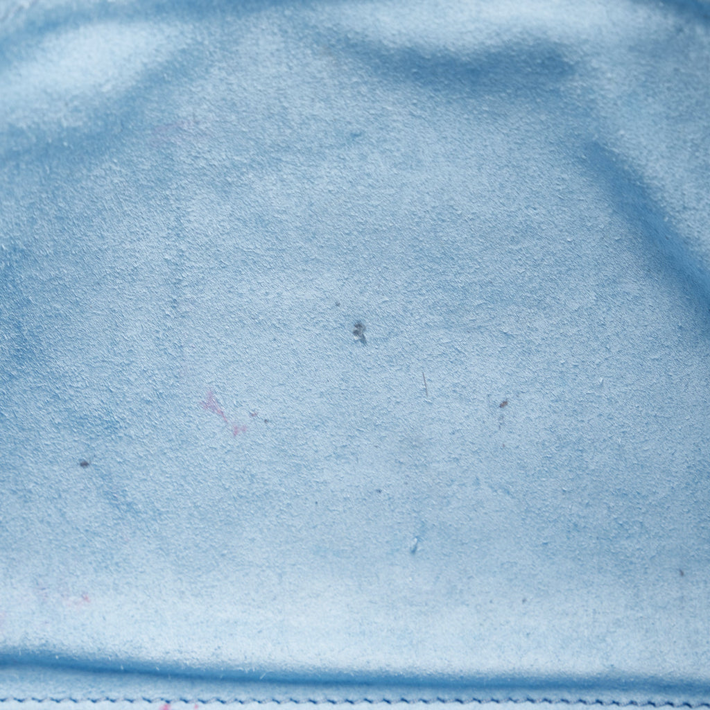 Gray Prada Glace Calf Etiquette Tote Bag