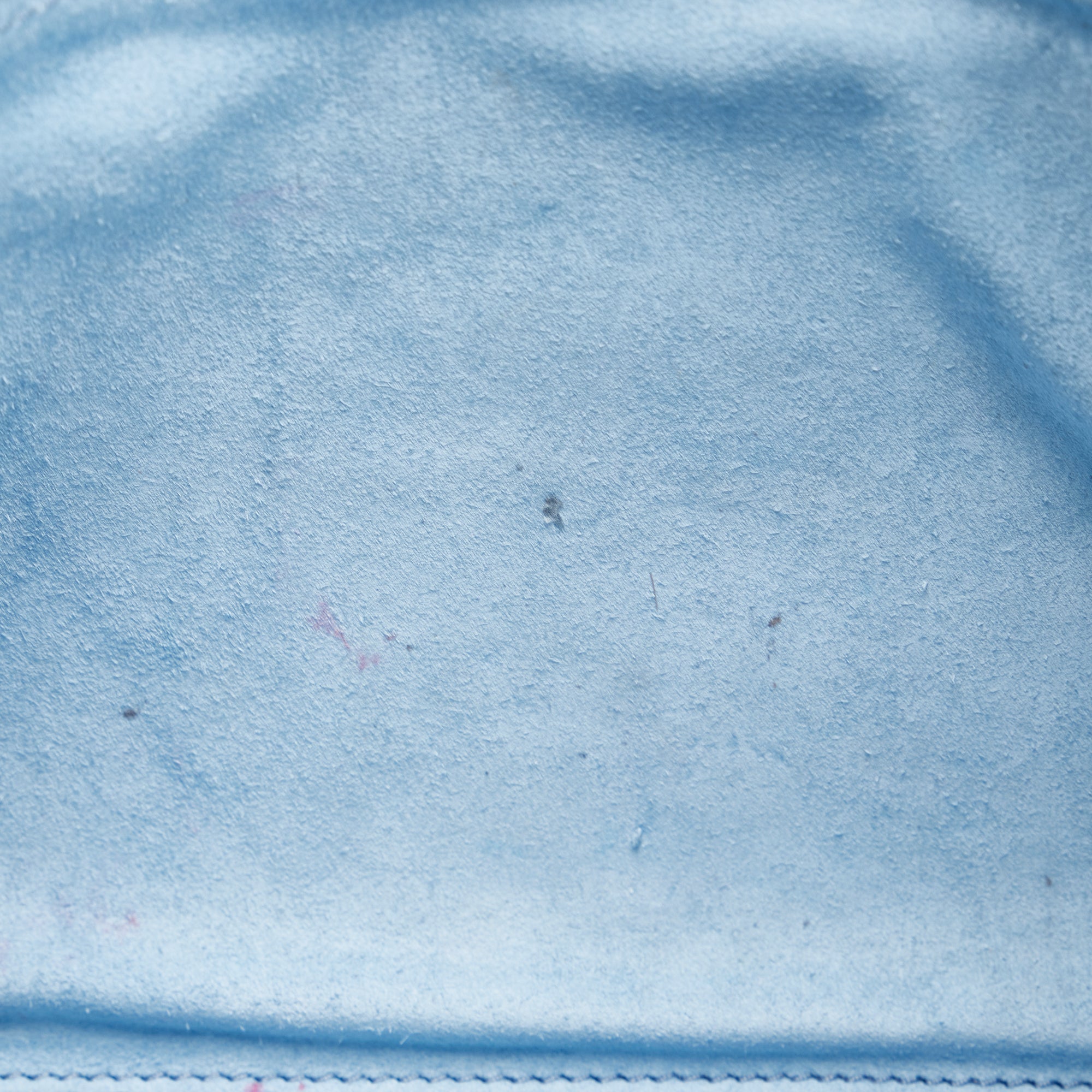 Gray Prada Glace Calf Etiquette Tote Bag