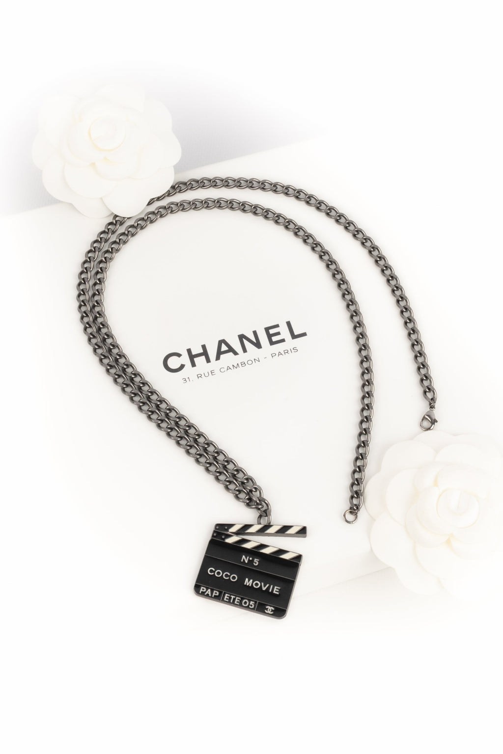 Collier "clap" Chanel 2005